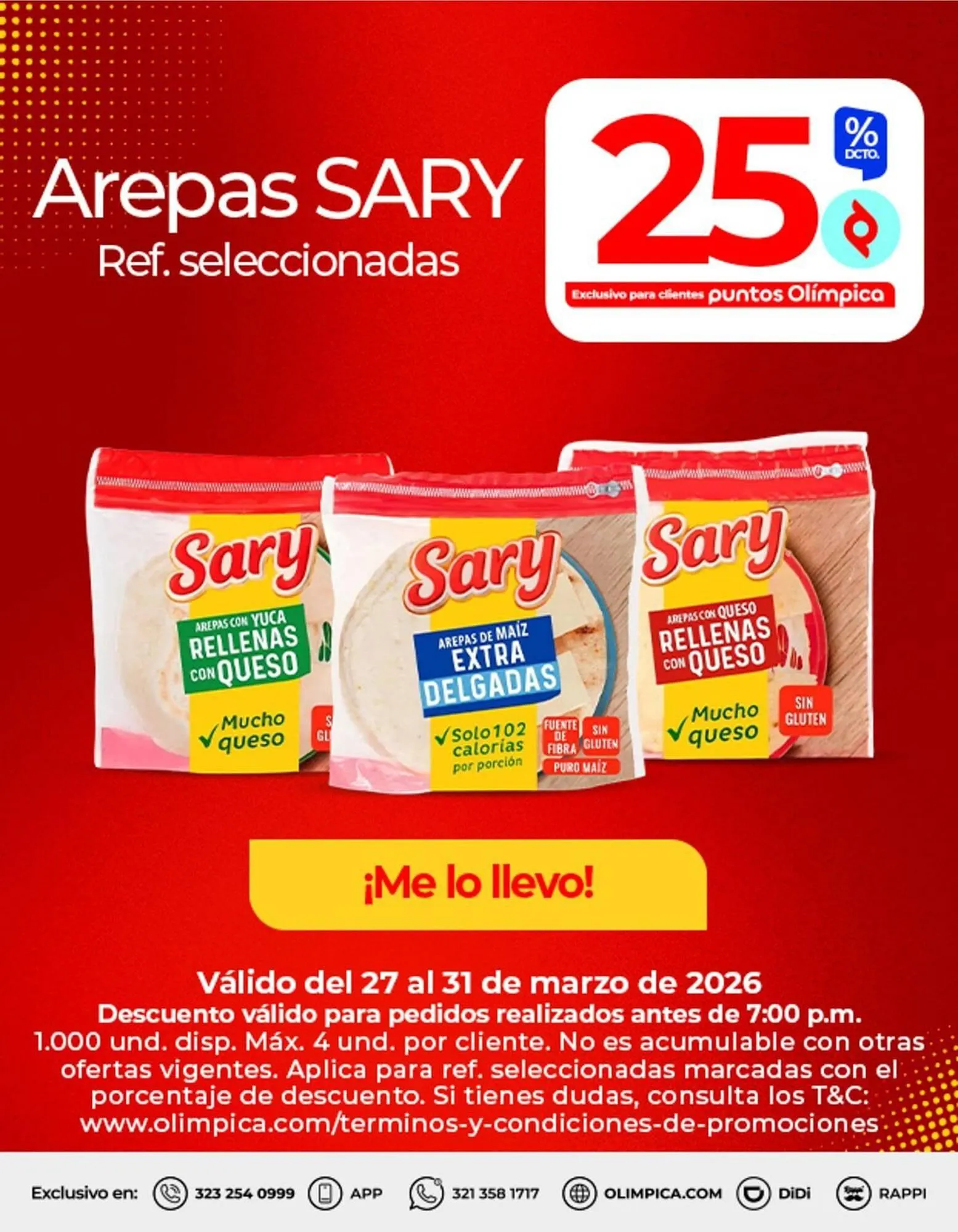 Catalogo de Catálogo Olímpica 27 de marzo al 31 de marzo 2026 - Pag 1