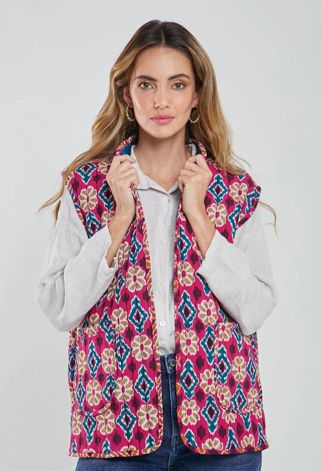 Chaleco Estampado Mujer - SALE