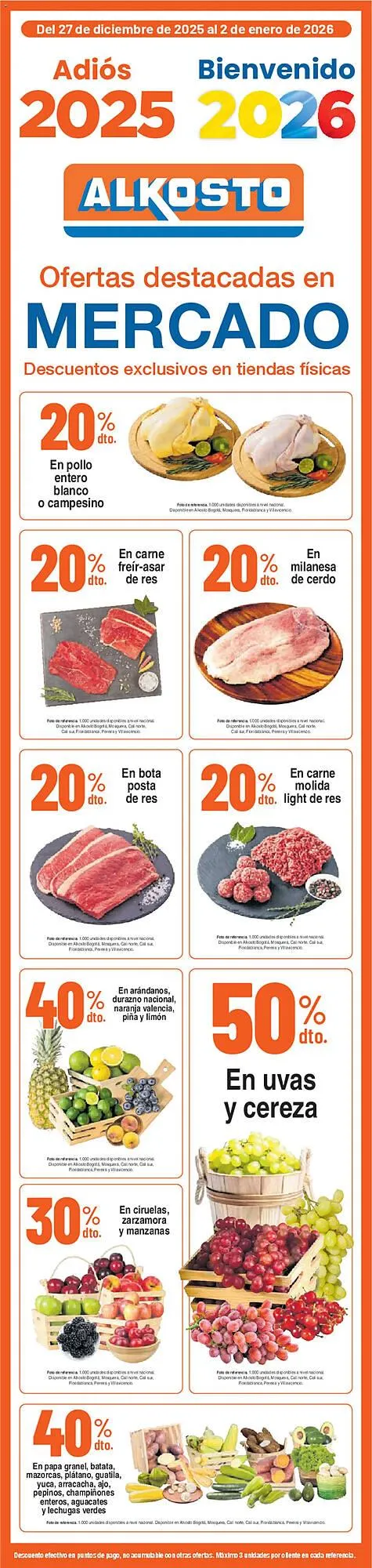 Catalogo de Catálogo Alkosto 29 de diciembre al 2 de enero 2026 - Pag 1