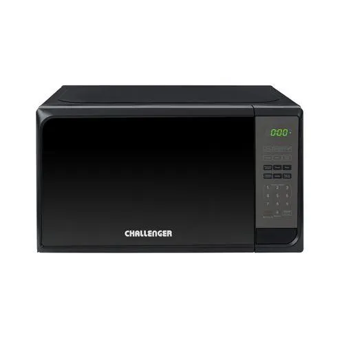 Horno Microondas de sobreponer 20 Lts Negro Puerta Espejo y Panel Digital - HM 8008
