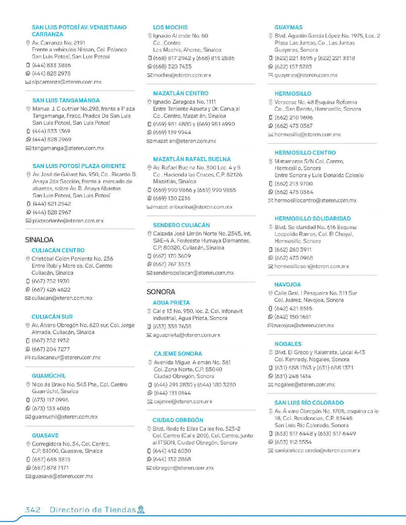 Catalogo de Catálogo Steren 2 de febrero al 5 de septiembre 2023 - Pag 362