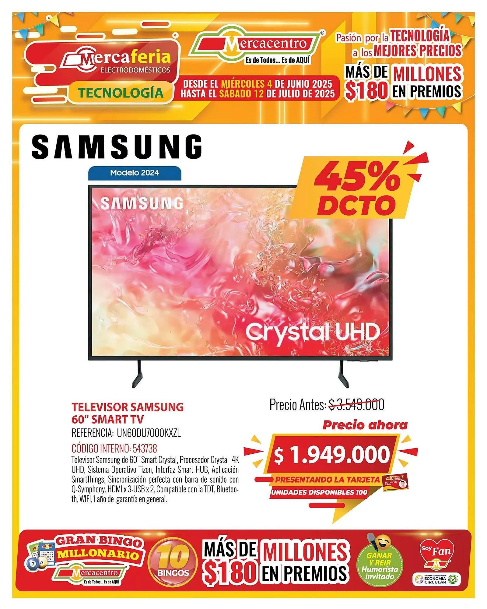 Catalogo de Catálogo MercaCentro 20 de junio al 12 de julio 2025 - Pag 1