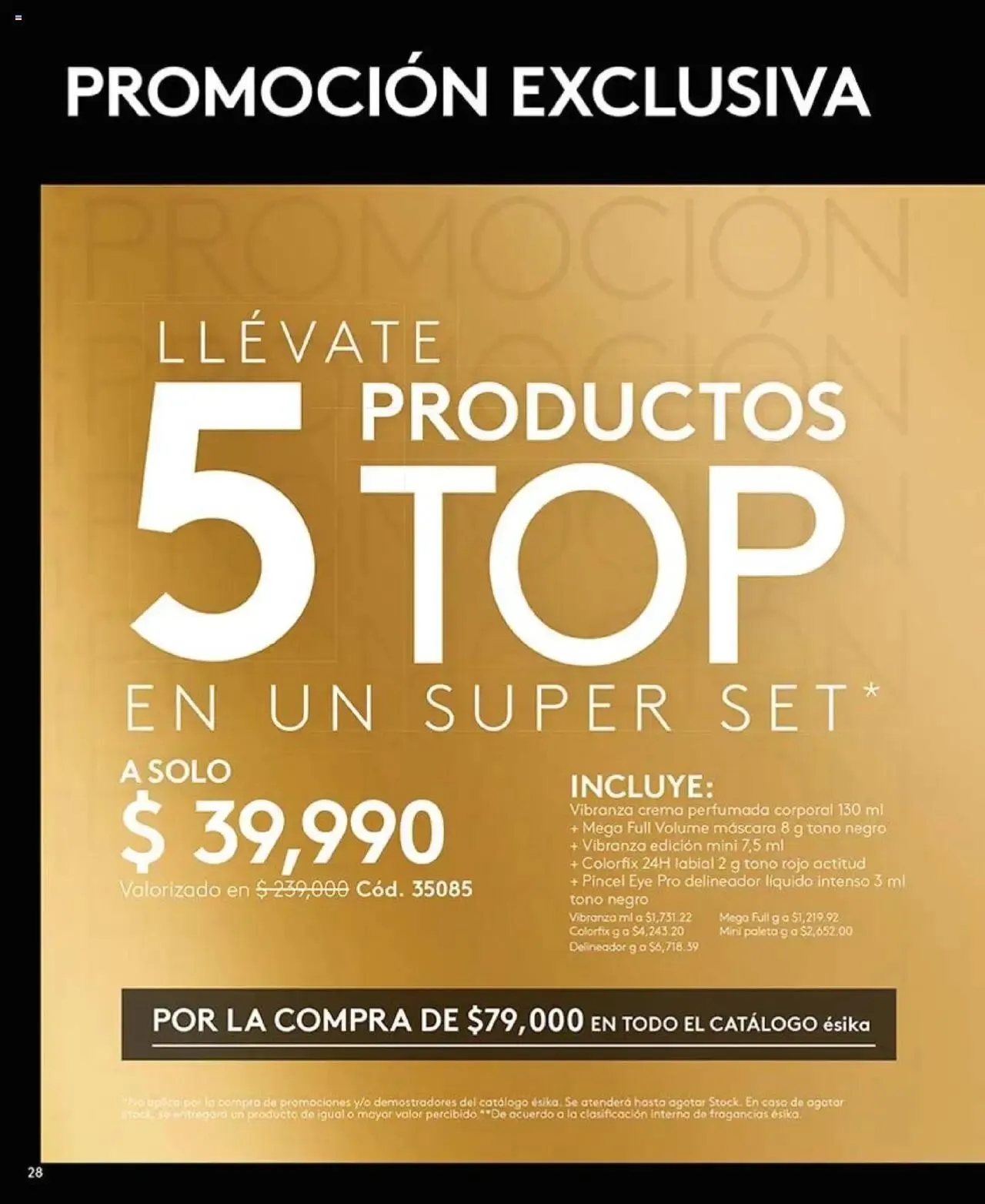 Catalogo de Ésika - Catálogo C05 11 de febrero al 20 de abril 2025 - Pag 28