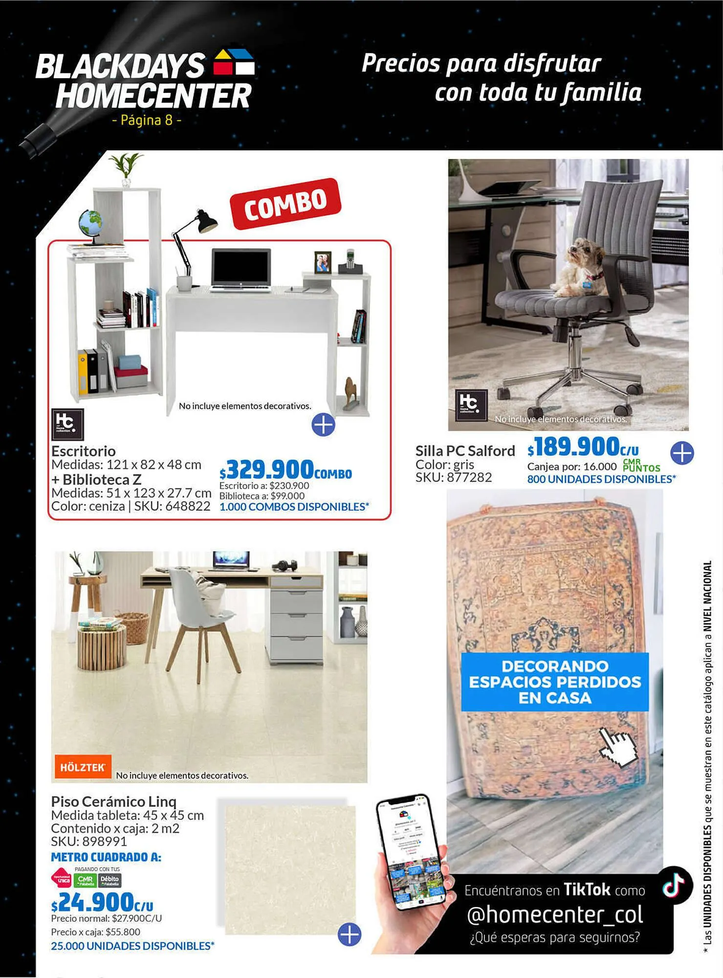 Catalogo de Catálogo Homecenter 10 de noviembre al 4 de diciembre 2023 - Pag 8