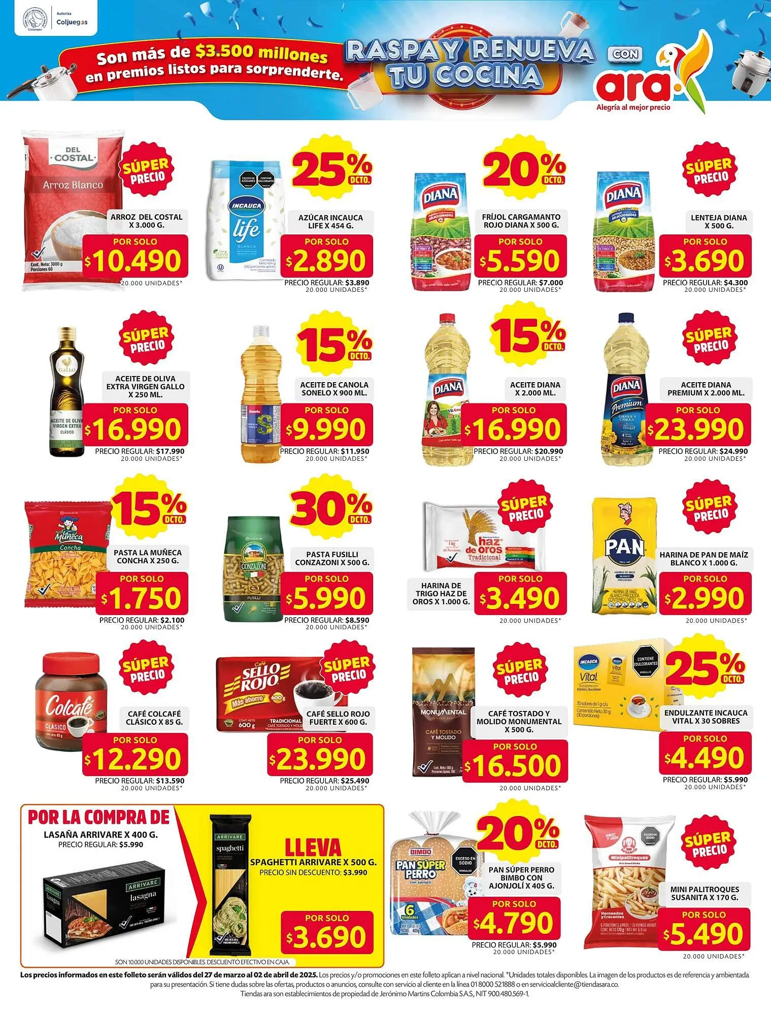 Catalogo de Catálogo Ara 27 de marzo al 2 de abril 2025 - Pag 6