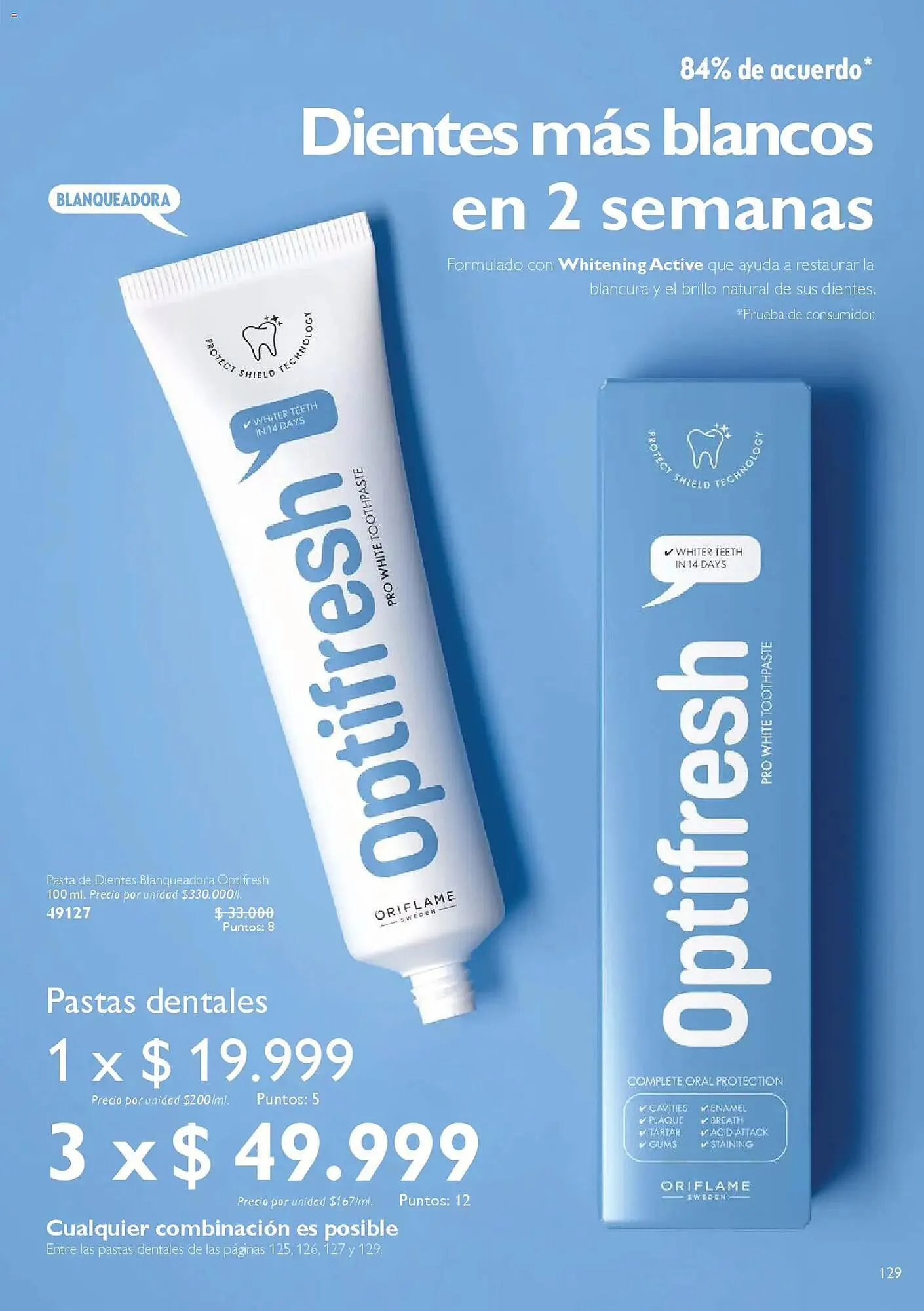 Catalogo de Catálogo Oriflame 28 de marzo al 18 de abril 2026 - Pag 129
