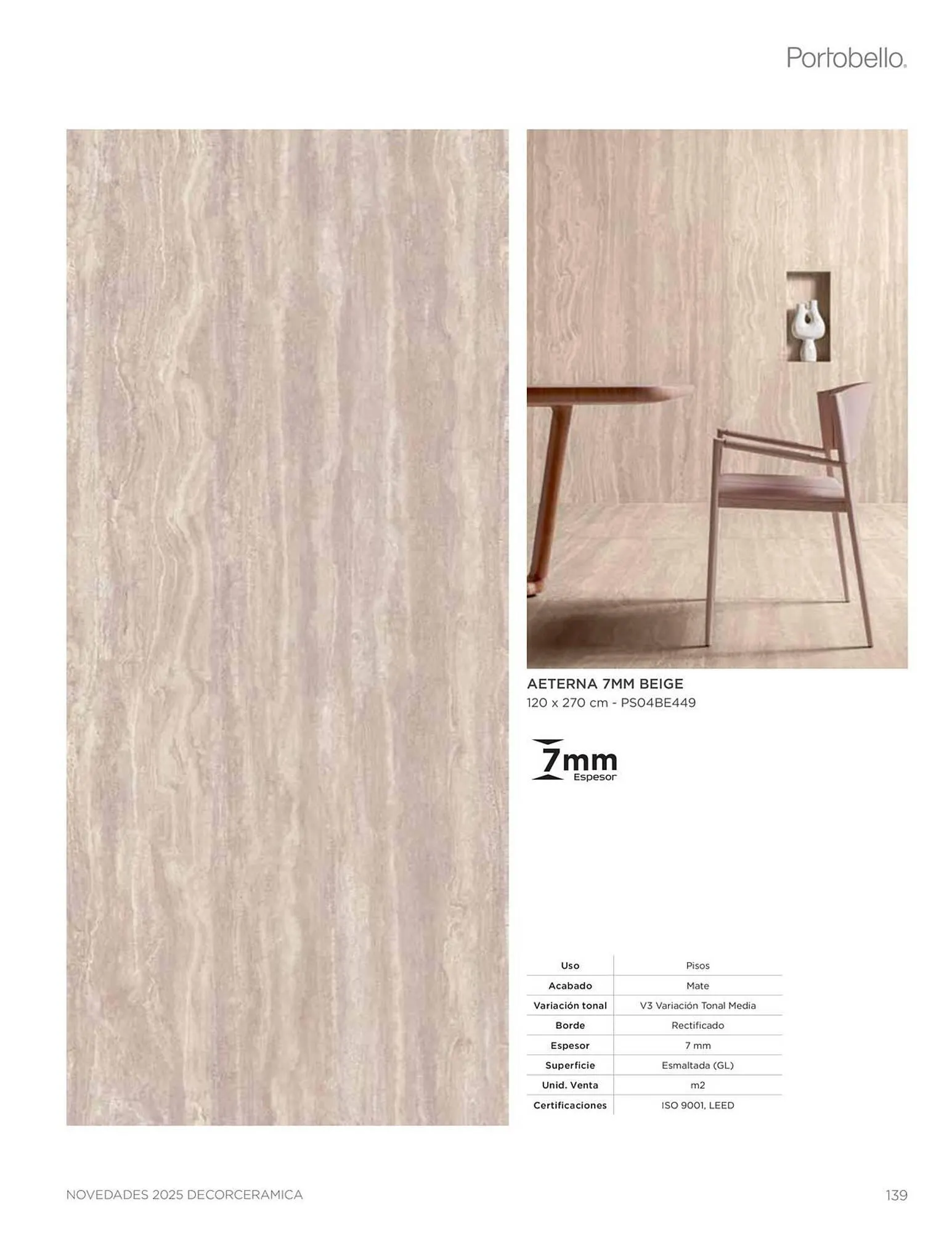 Catalogo de Catálogo Decorceramica 9 de diciembre al 31 de diciembre 2025 - Pag 139