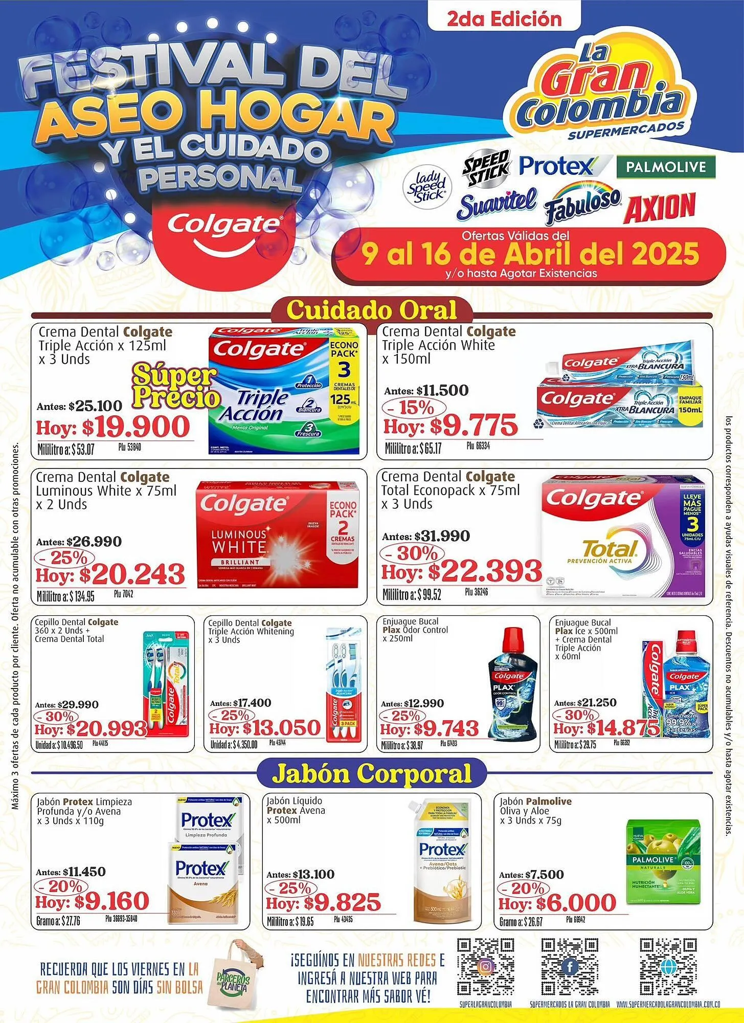 Catalogo de Catálogo La Gran Colombia 9 de abril al 16 de abril 2025 - Pag 1