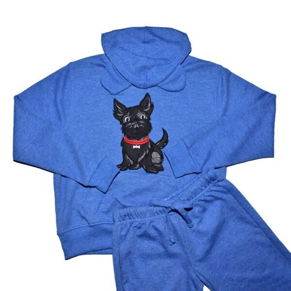 PIJAMA NICK PERRO PINSHER CRONOS AZUL REY JUNIOR M/L