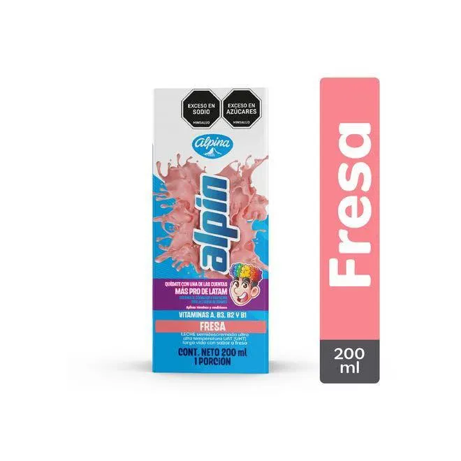Alpin Fresa Caja 200 ml