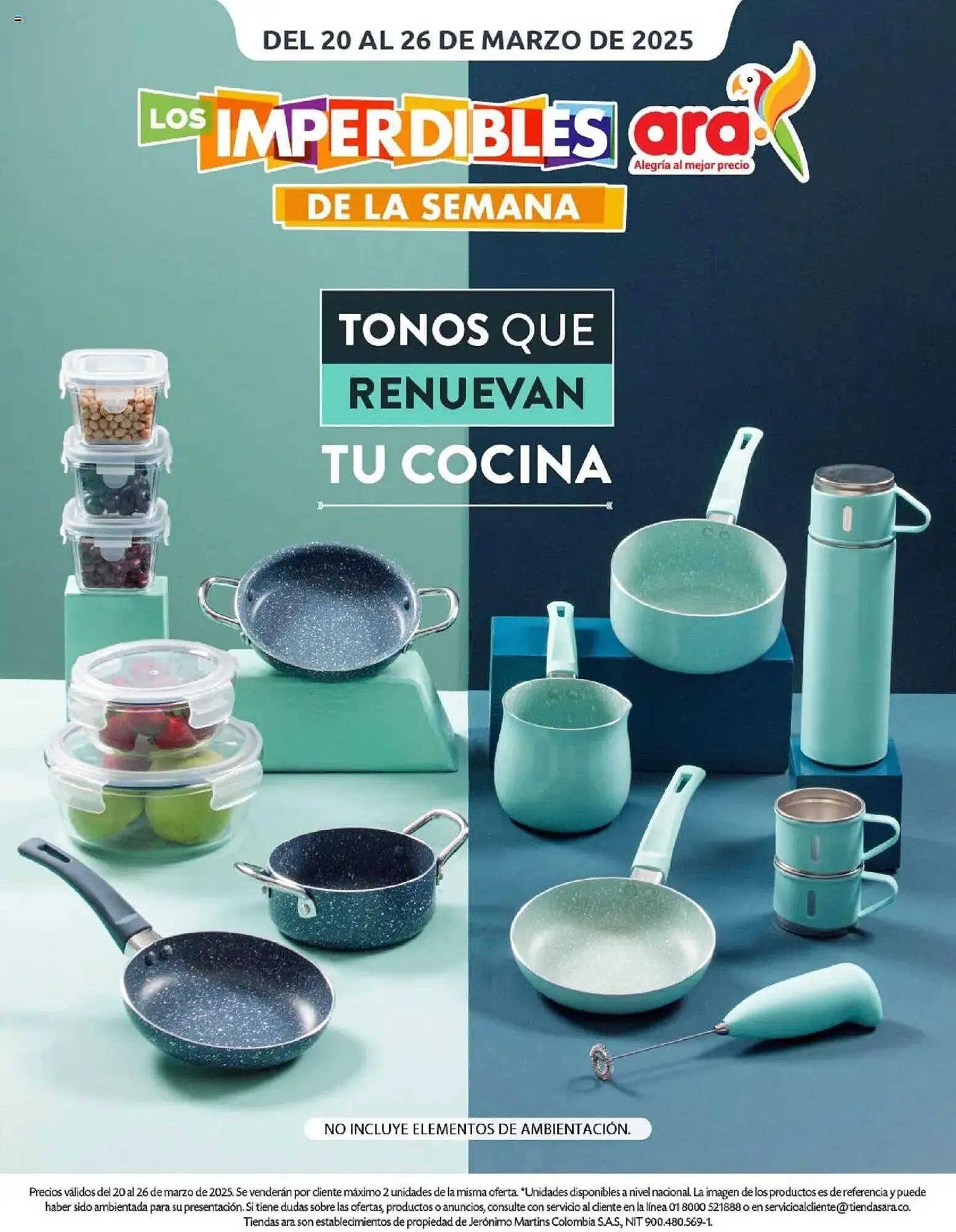 Catalogo de Catálogo Ara 20 de marzo al 26 de marzo 2025 - Pag 1