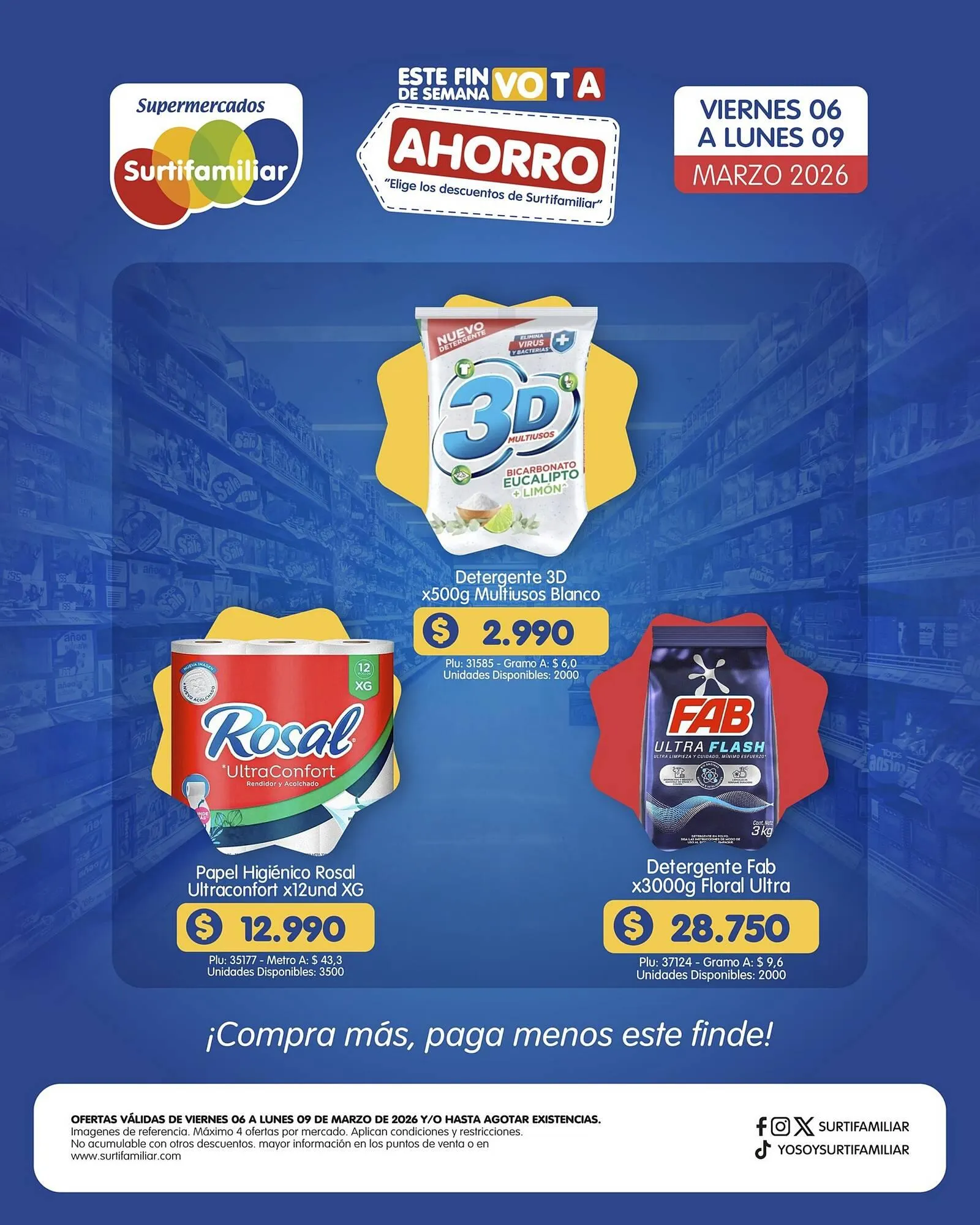 Catalogo de Catálogo Surtifamiliar 6 de marzo al 9 de marzo 2026 - Pag 3