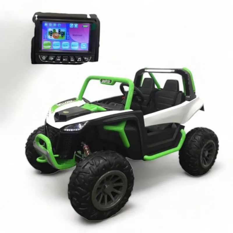 Carro Eléctrico Niños 4x4 Pantalla Video 1 a8 Año Ll/Caucho