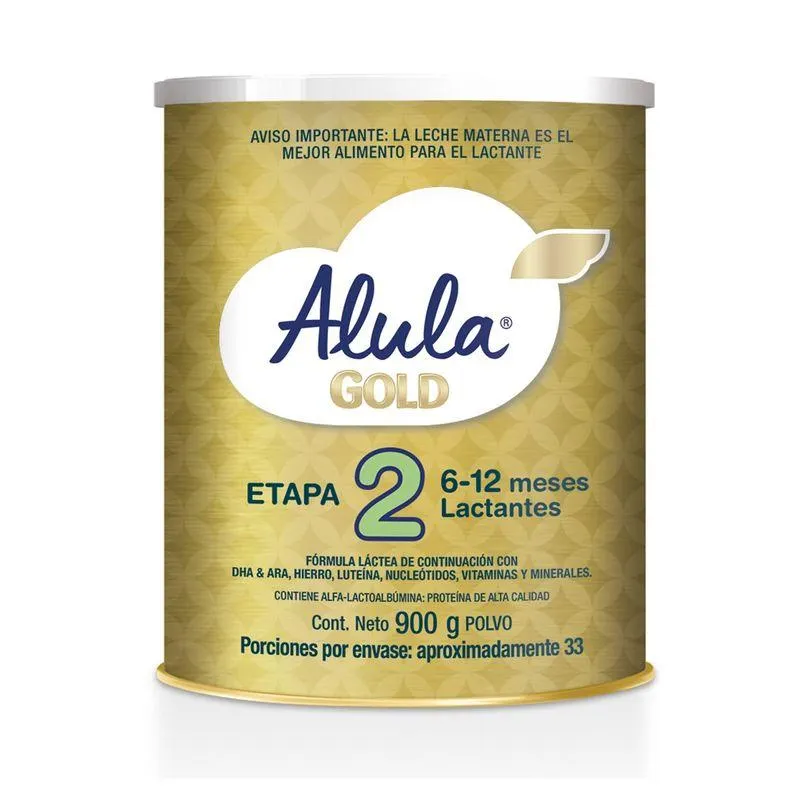Formula Infantil Alula Gold 2 X 900 Gr