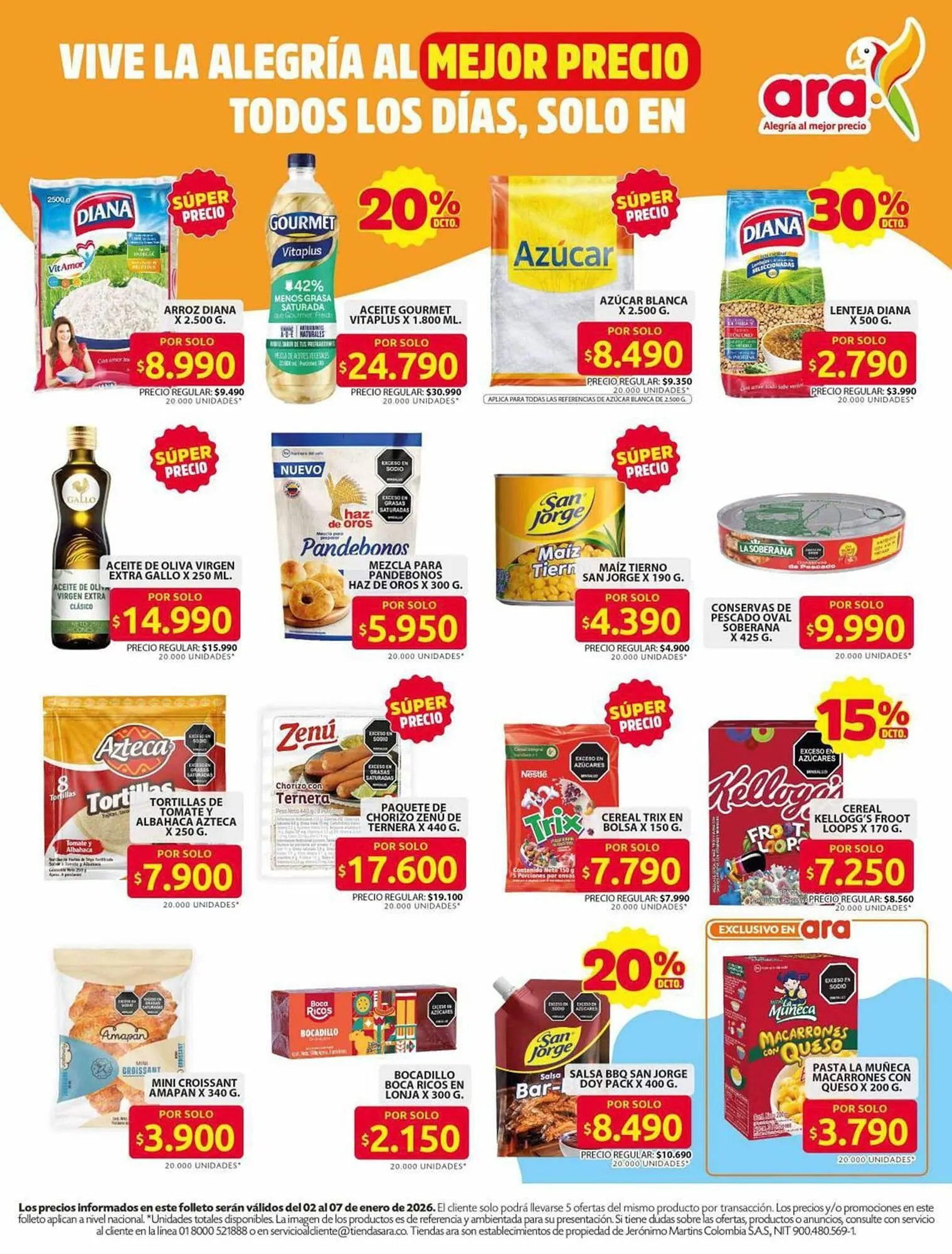 Catalogo de Catálogo Ara 2 de enero al 7 de enero 2026 - Pag 2