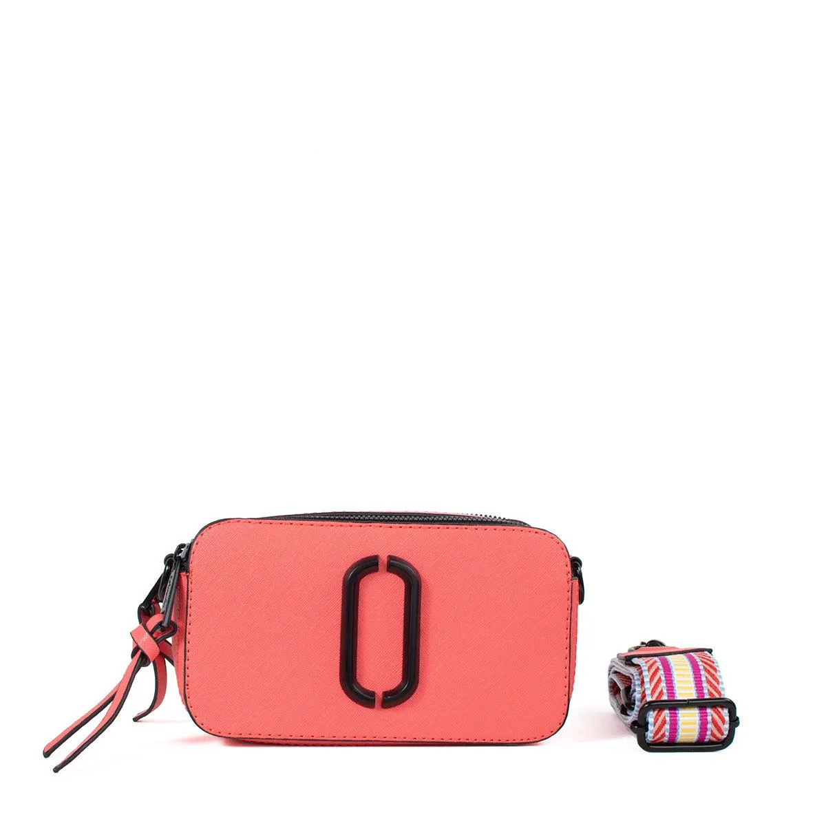 Bolso tipo bandolera color rosa