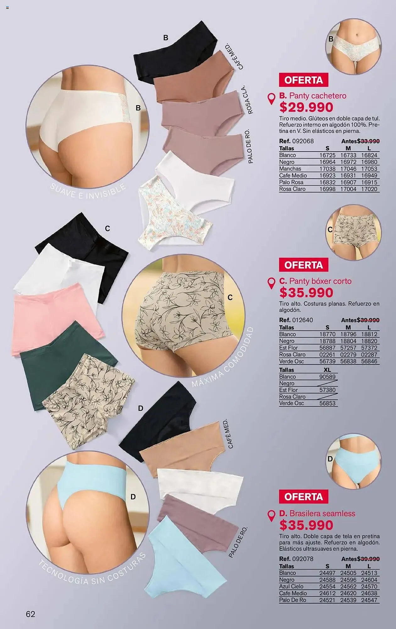 Catalogo de Catálogo Leonisa 15 de julio al 4 de agosto 2025 - Pag 62