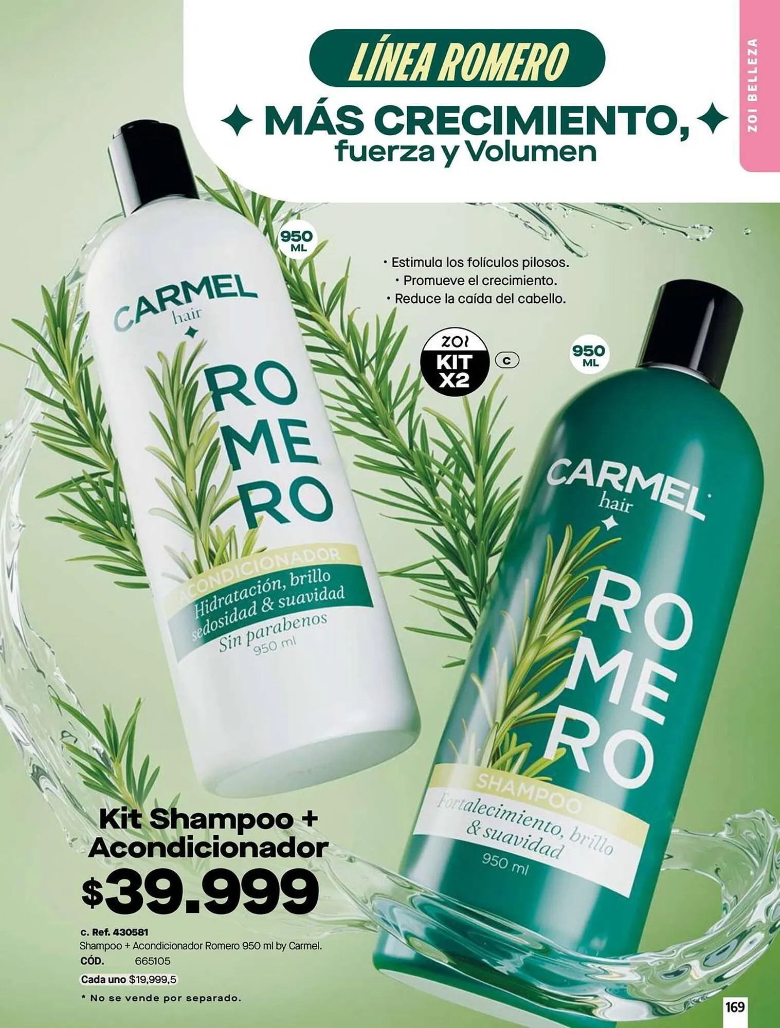 Catalogo de Catálogo Carmel 1 de septiembre al 30 de septiembre 2026 - Pag 169