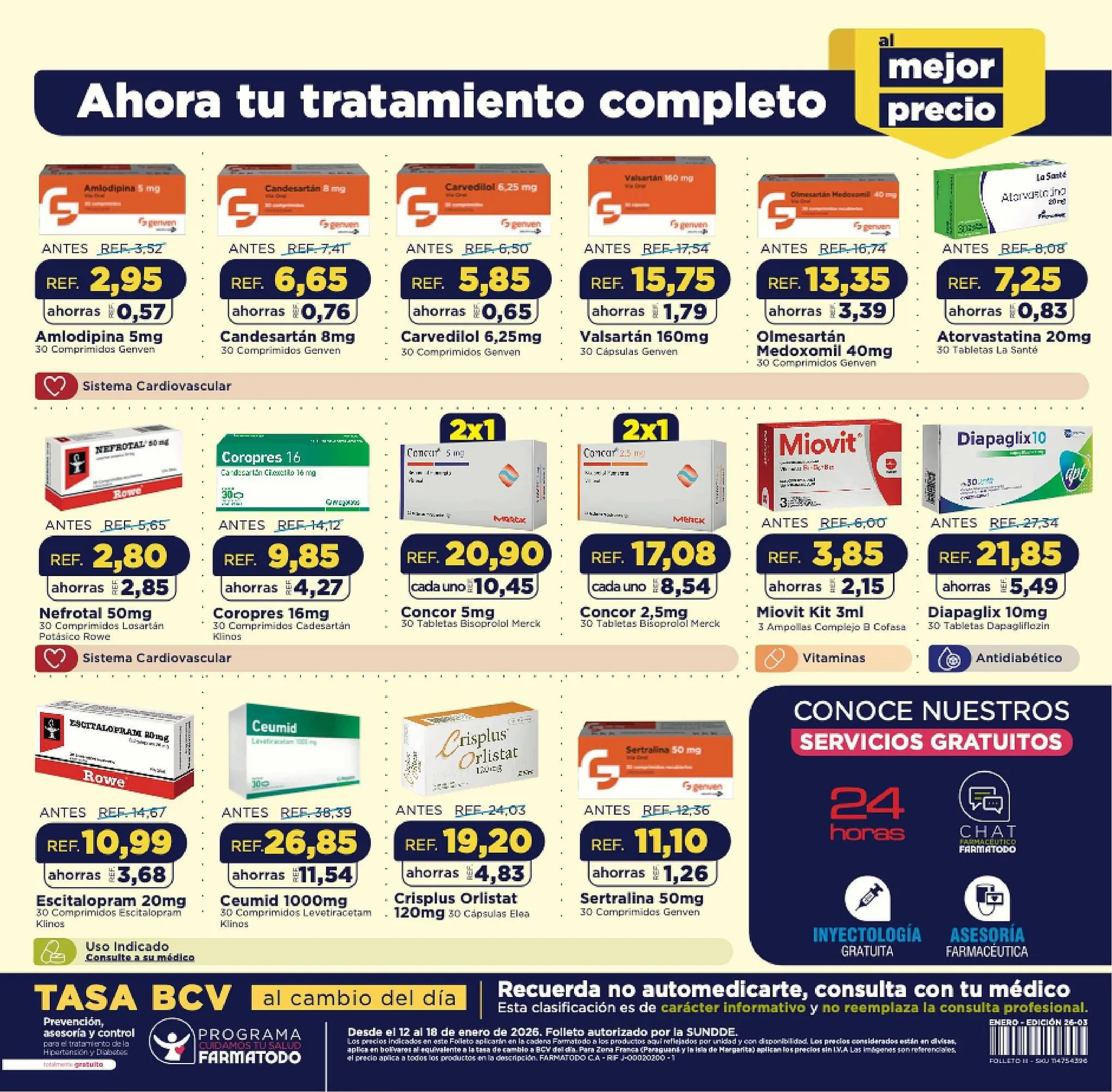 Catalogo de Catálogo FarmaTodo 12 de enero al 18 de enero 2026 - Pag 8