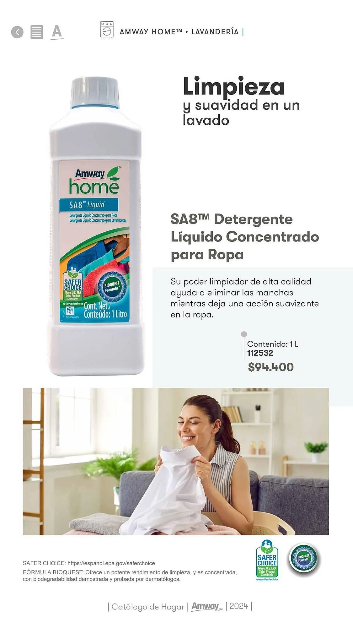 Catalogo de Catálogo Amway 14 de noviembre al 31 de diciembre 2024 - Pag 5