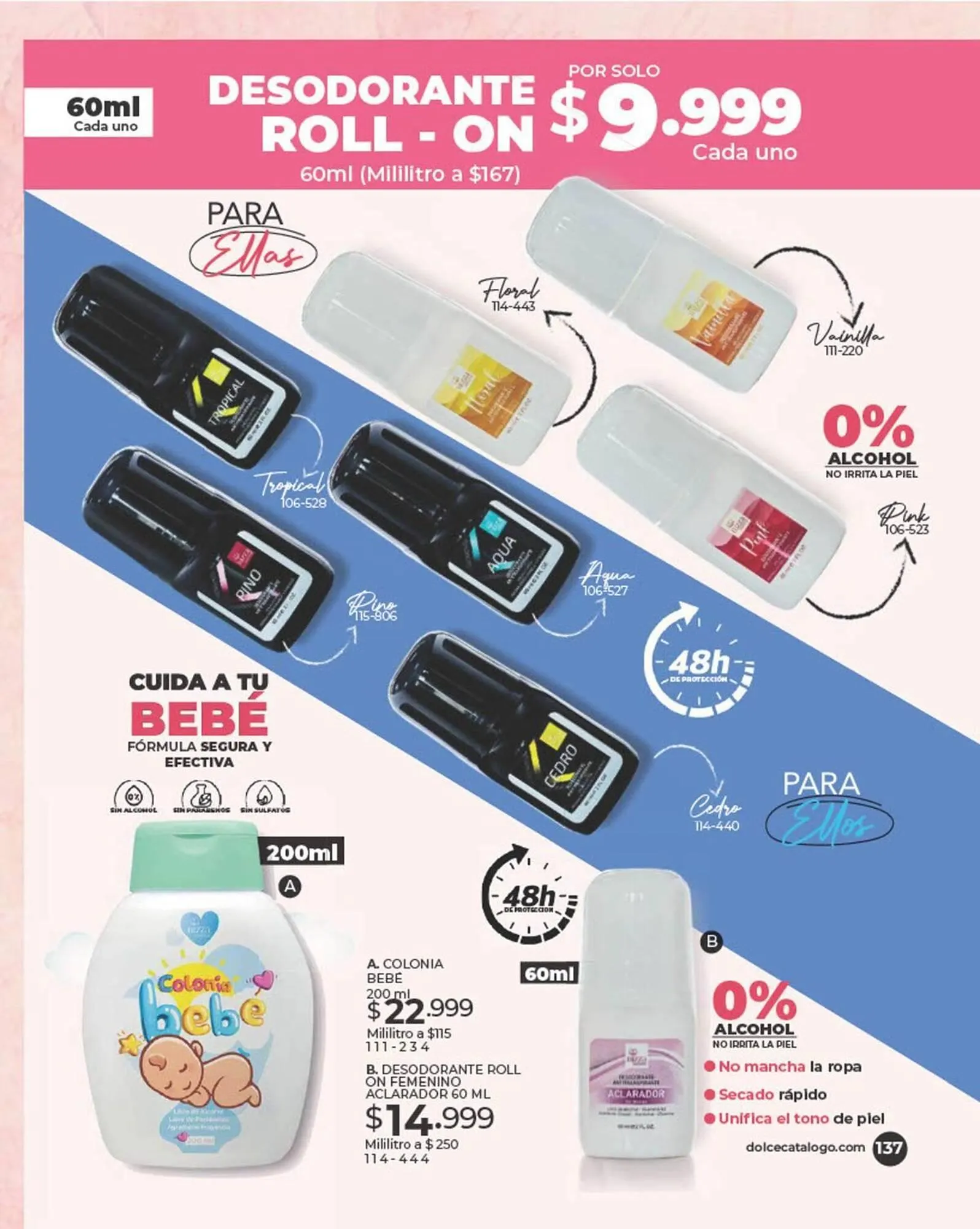 Catalogo de Catálogo Dolce Catálogos 15 de abril al 31 de mayo 2025 - Pag 137