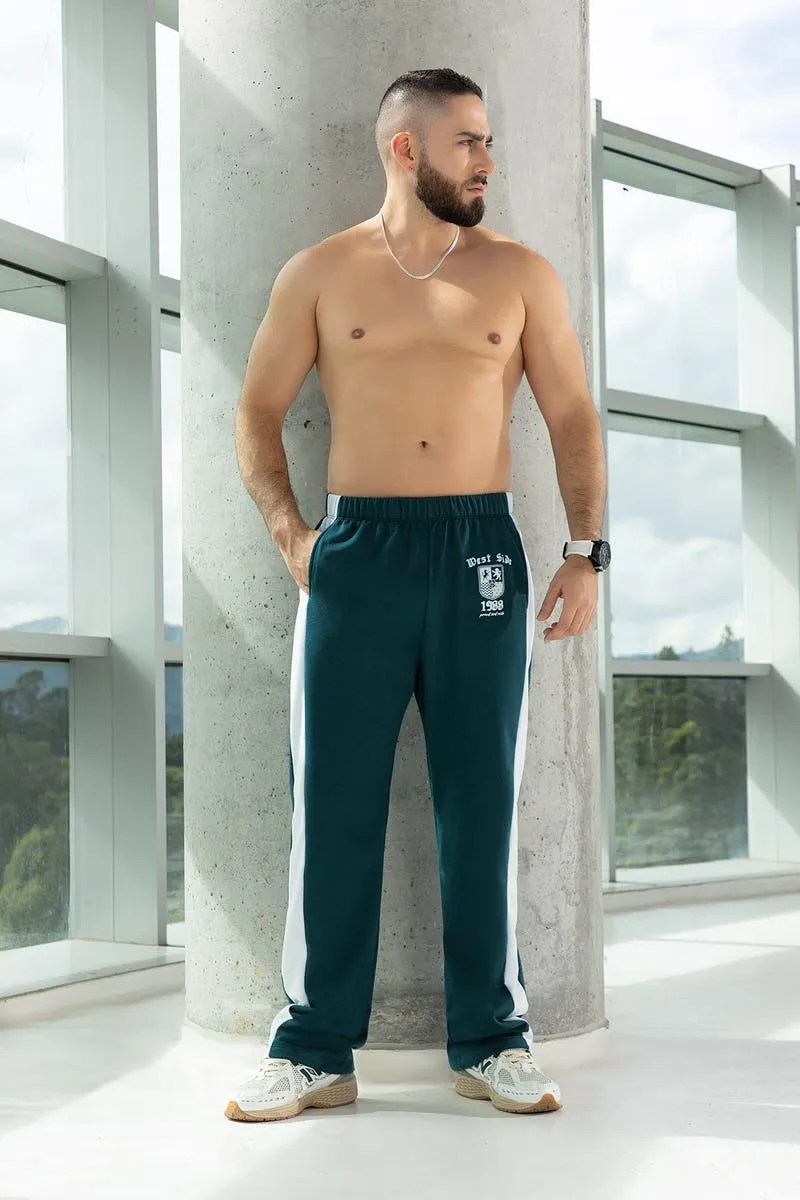 JOGGER BOTA RECTA Verde