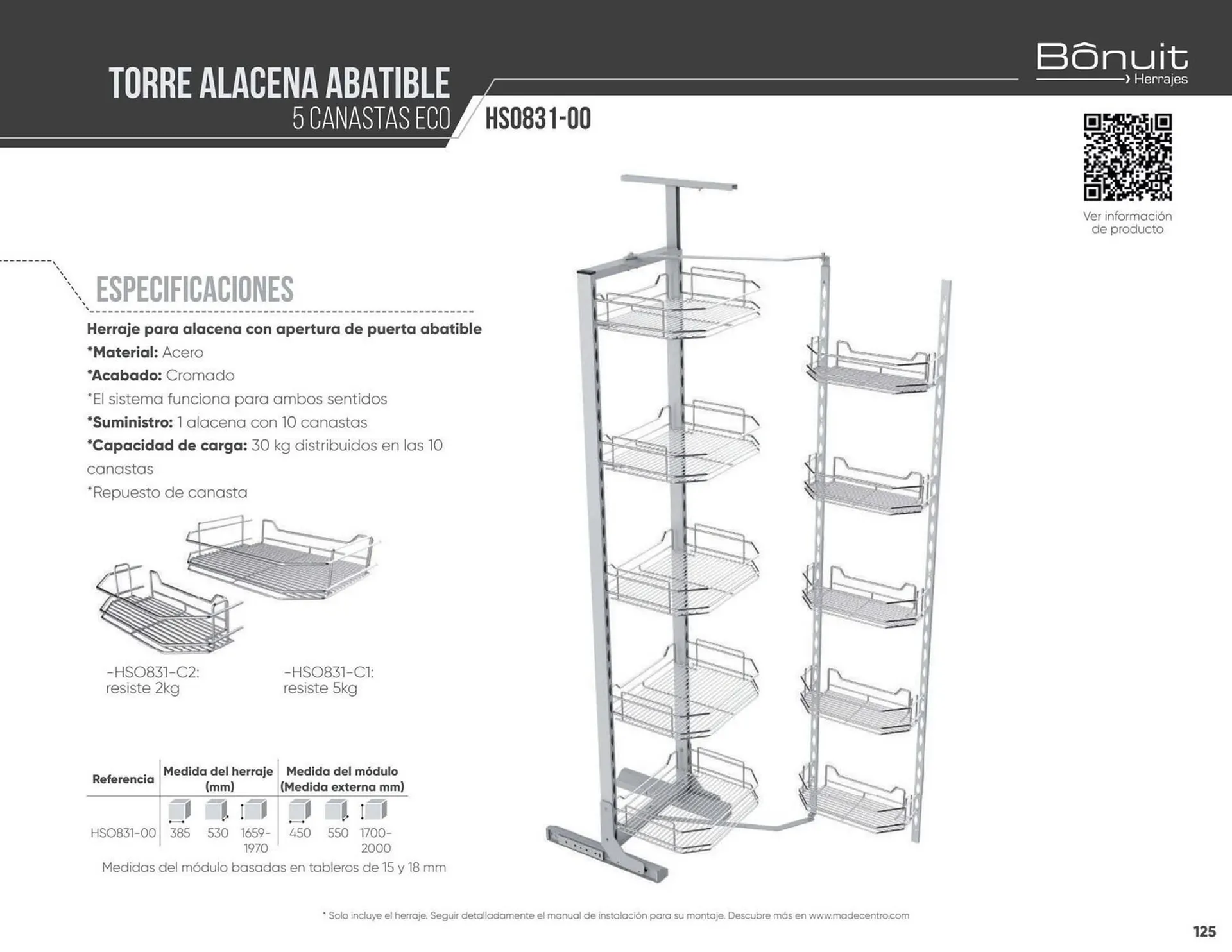 Catalogo de Catálogo Madecentro 8 de abril al 30 de abril 2025 - Pag 123