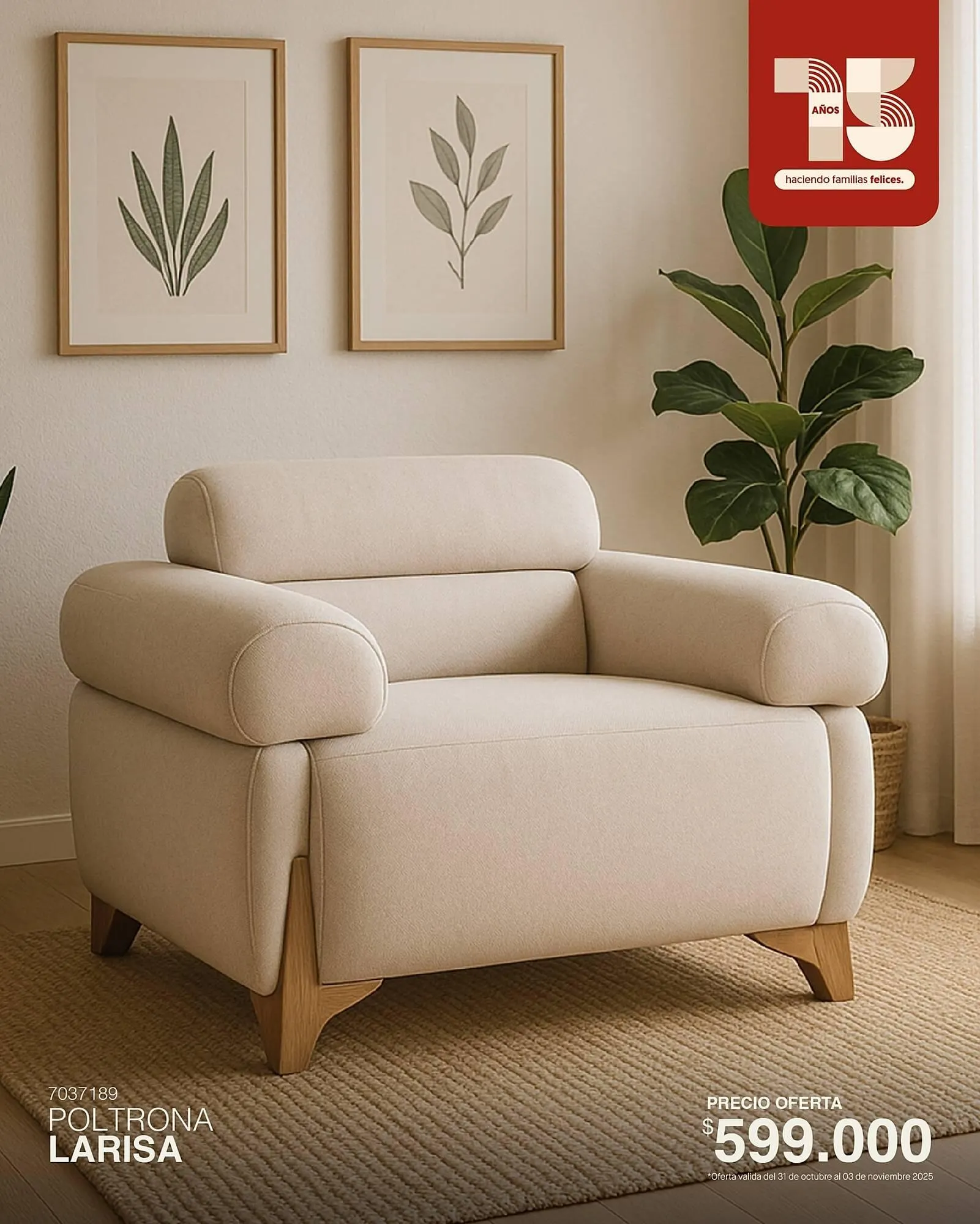 Catalogo de Catálogo Muebles Jamar 31 de octubre al 10 de noviembre 2025 - Pag 3