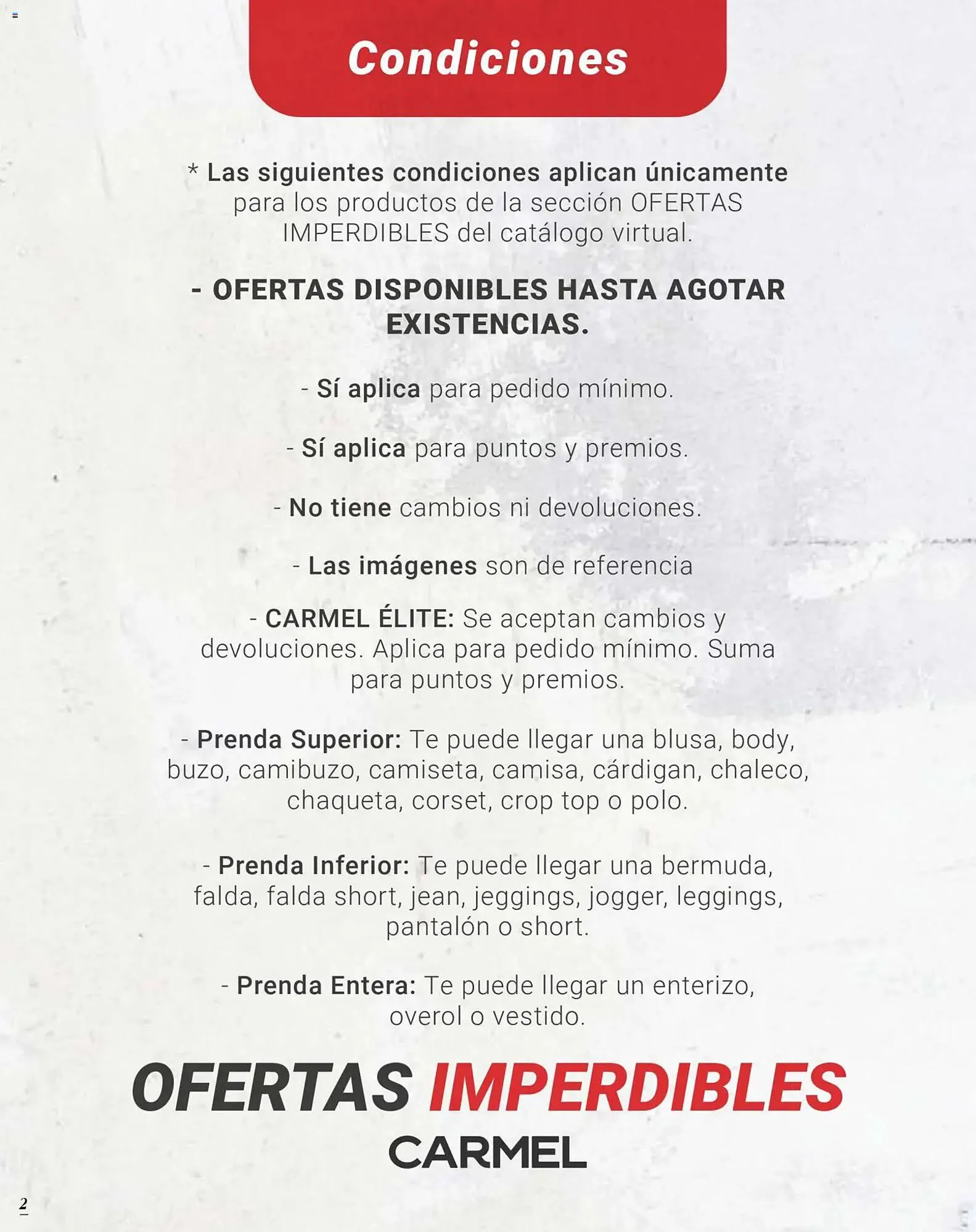 Catalogo de Catálogo Carmel 3 de febrero al 31 de mayo 2026 - Pag 190