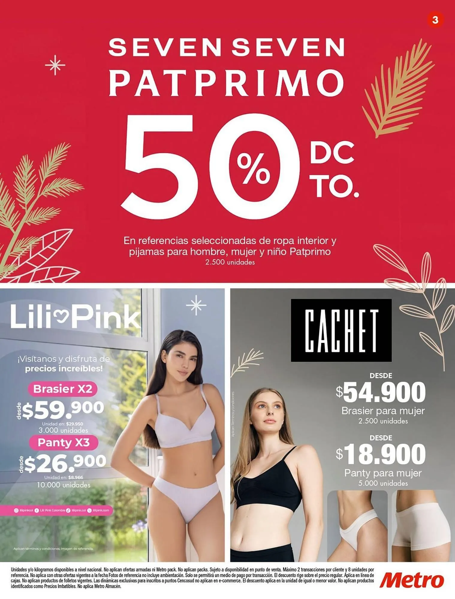 Catalogo de Catálogo Metro 4 de diciembre al 31 de diciembre 2025 - Pag 3