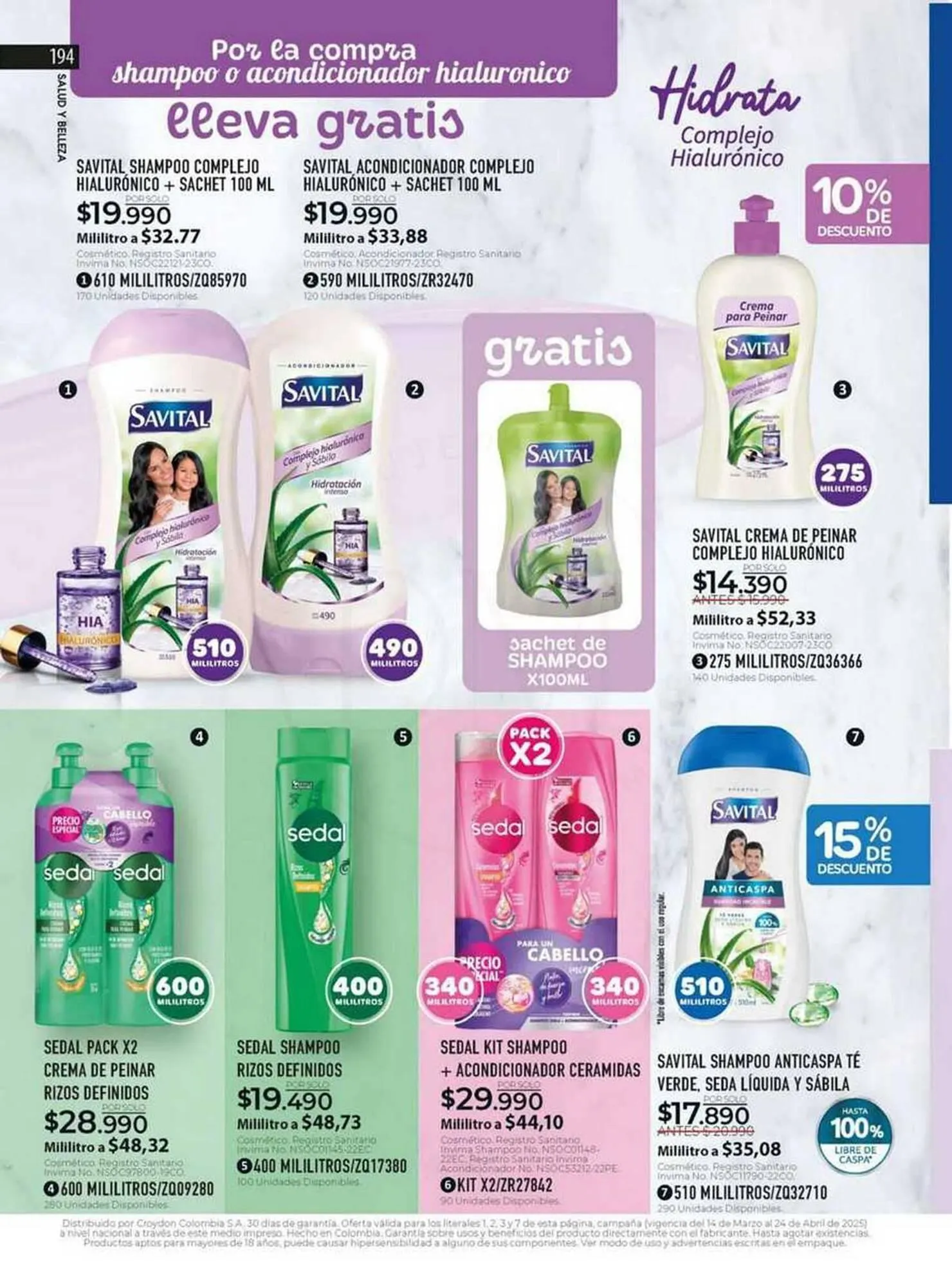 Catalogo de Catálogo Croydon 18 de marzo al 31 de marzo 2025 - Pag 198