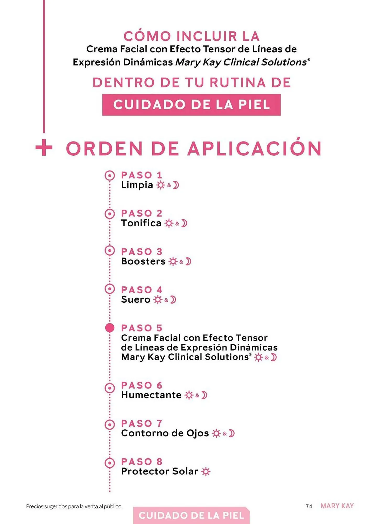 Catalogo de Catálogo Mary Kay 1 de julio al 30 de septiembre 2025 - Pag 74