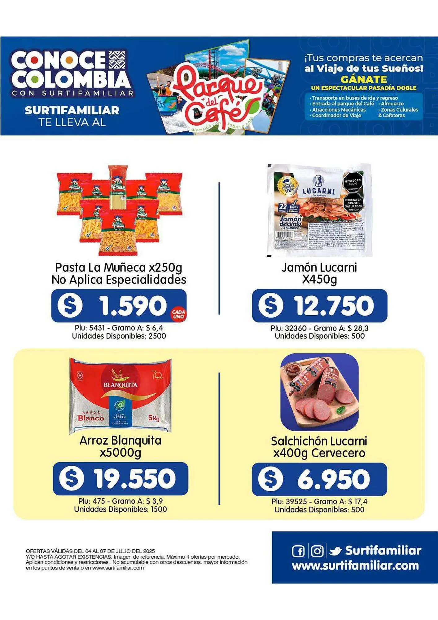 Catalogo de Catálogo Surtifamiliar 4 de julio al 7 de julio 2025 - Pag 5