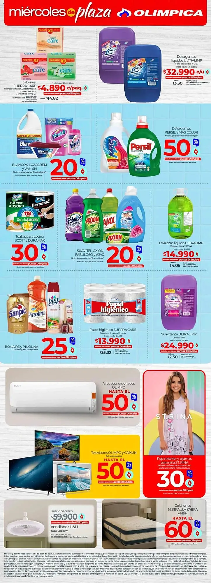 Catalogo de Catálogo Olímpica 1 de abril al 6 de abril 2026 - Pag 3