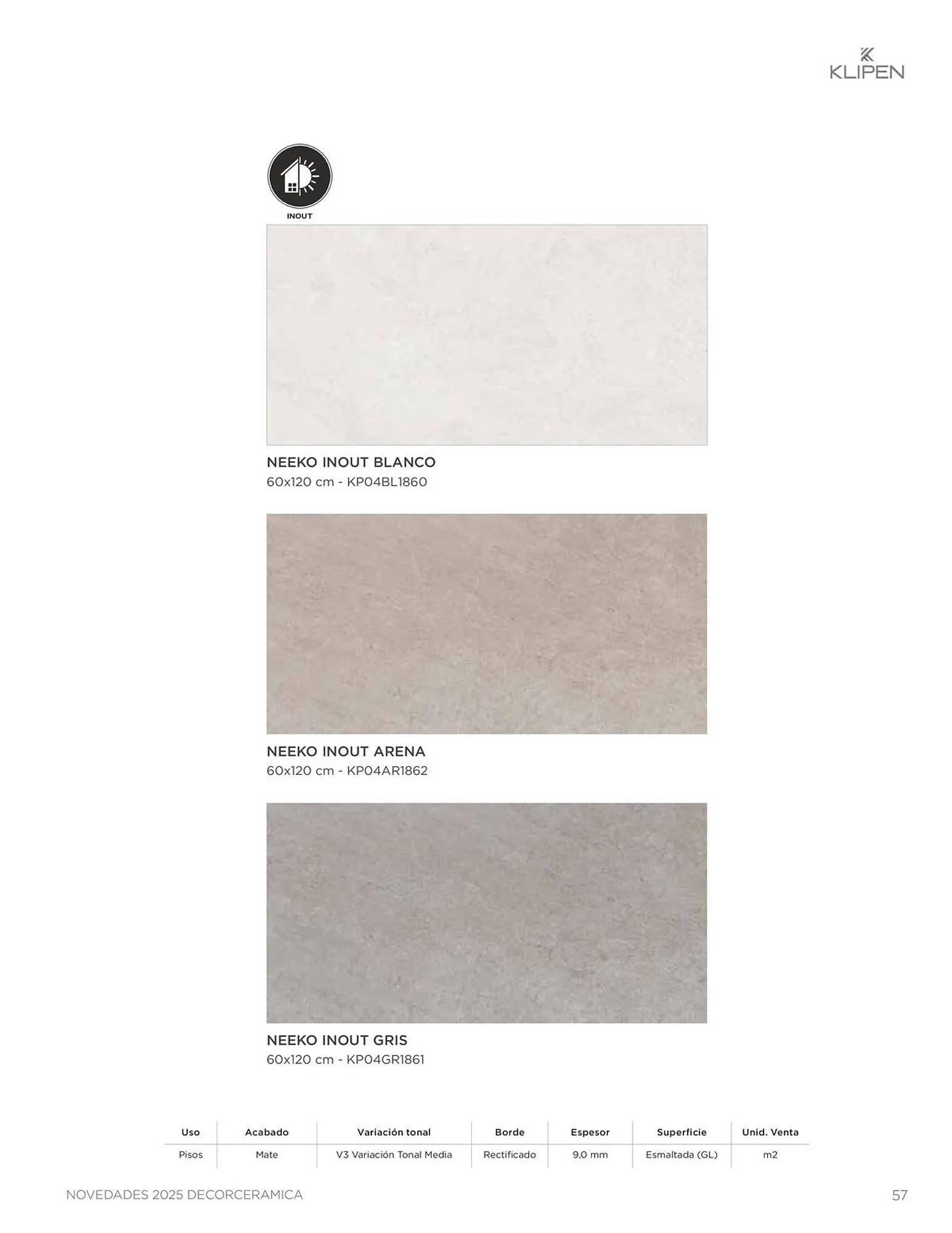 Catalogo de Catálogo Decorceramica 9 de diciembre al 31 de diciembre 2025 - Pag 57