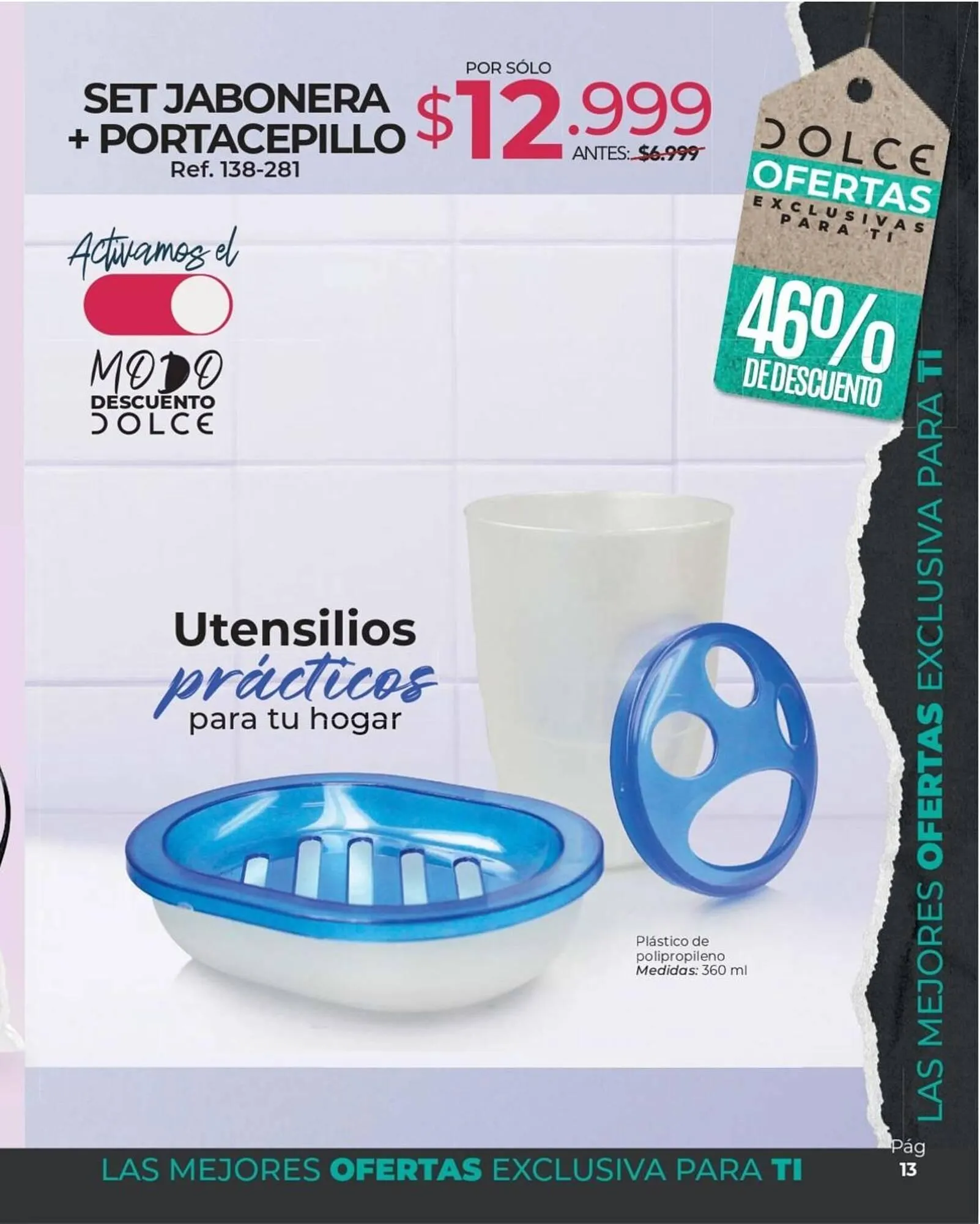 Catalogo de Catálogo Dolce Catálogos 10 de junio al 10 de septiembre 2025 - Pag 13