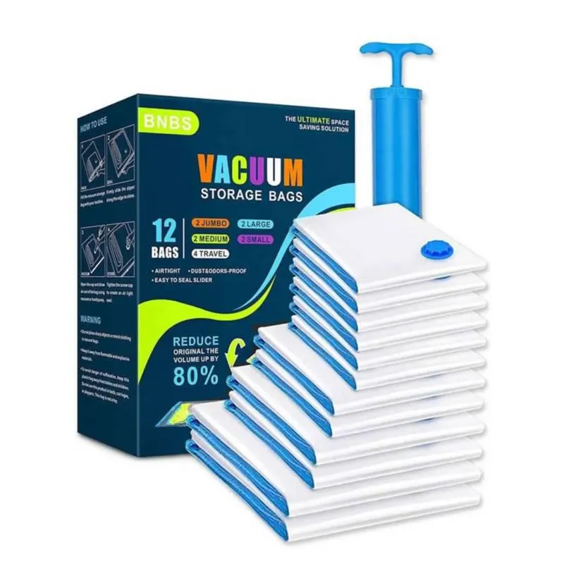 Bolsas De Empaque Al Vacío Ahorradoras de Espacio