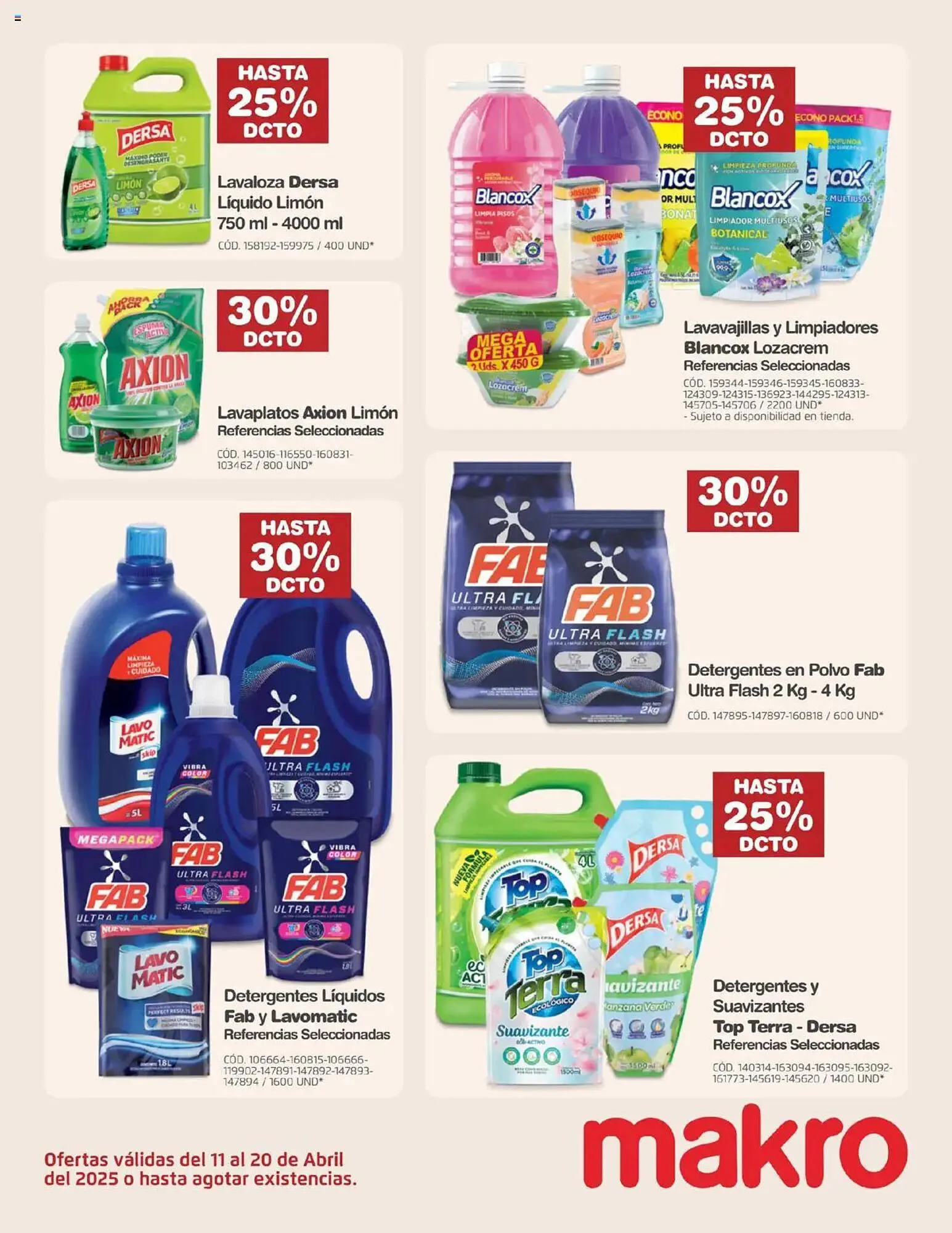 Catalogo de Catálogo Makro 11 de abril al 20 de abril 2025 - Pag 22