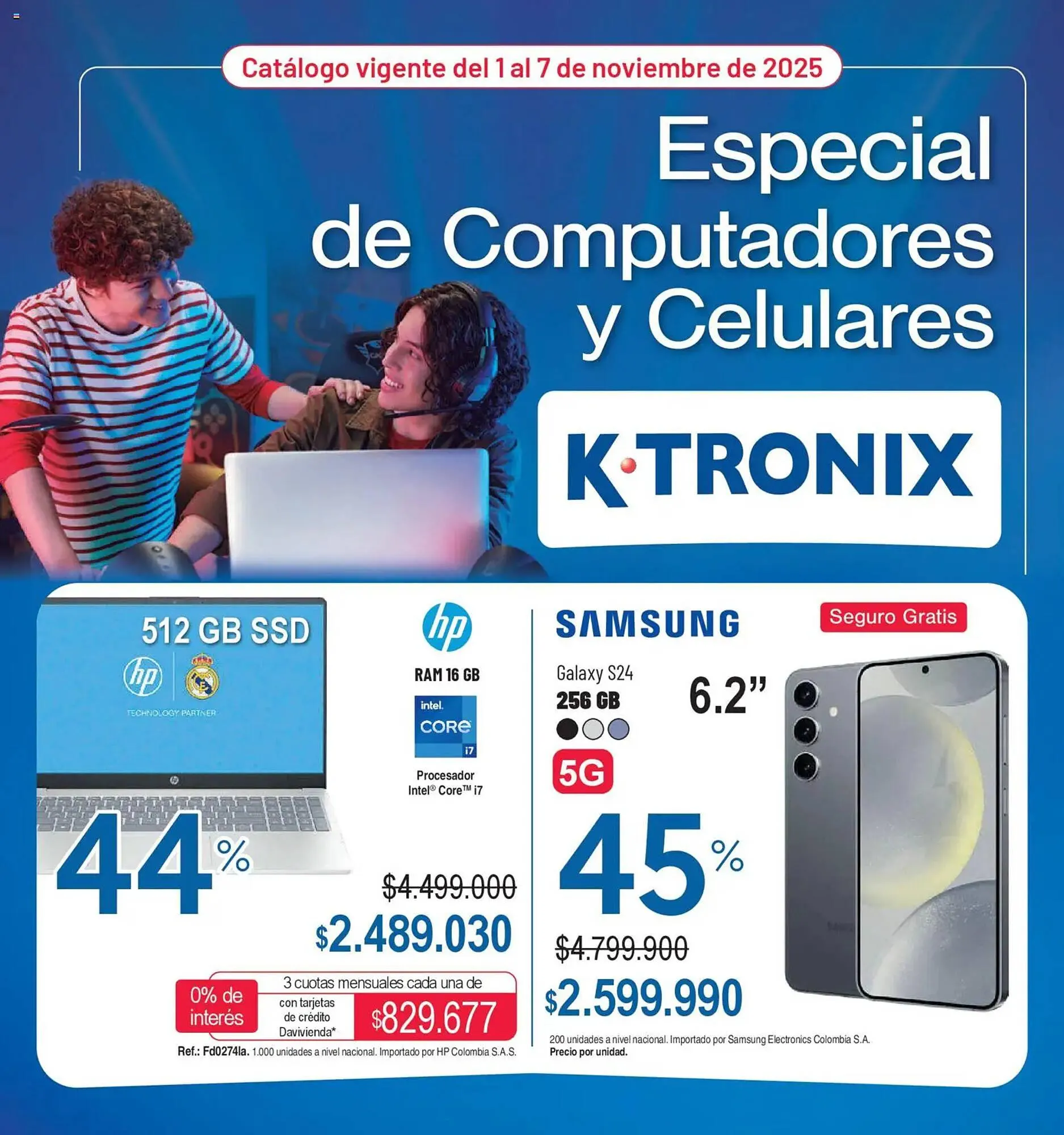 Catalogo de Catálogo Ktronix 1 de noviembre al 7 de noviembre 2025 - Pag 1