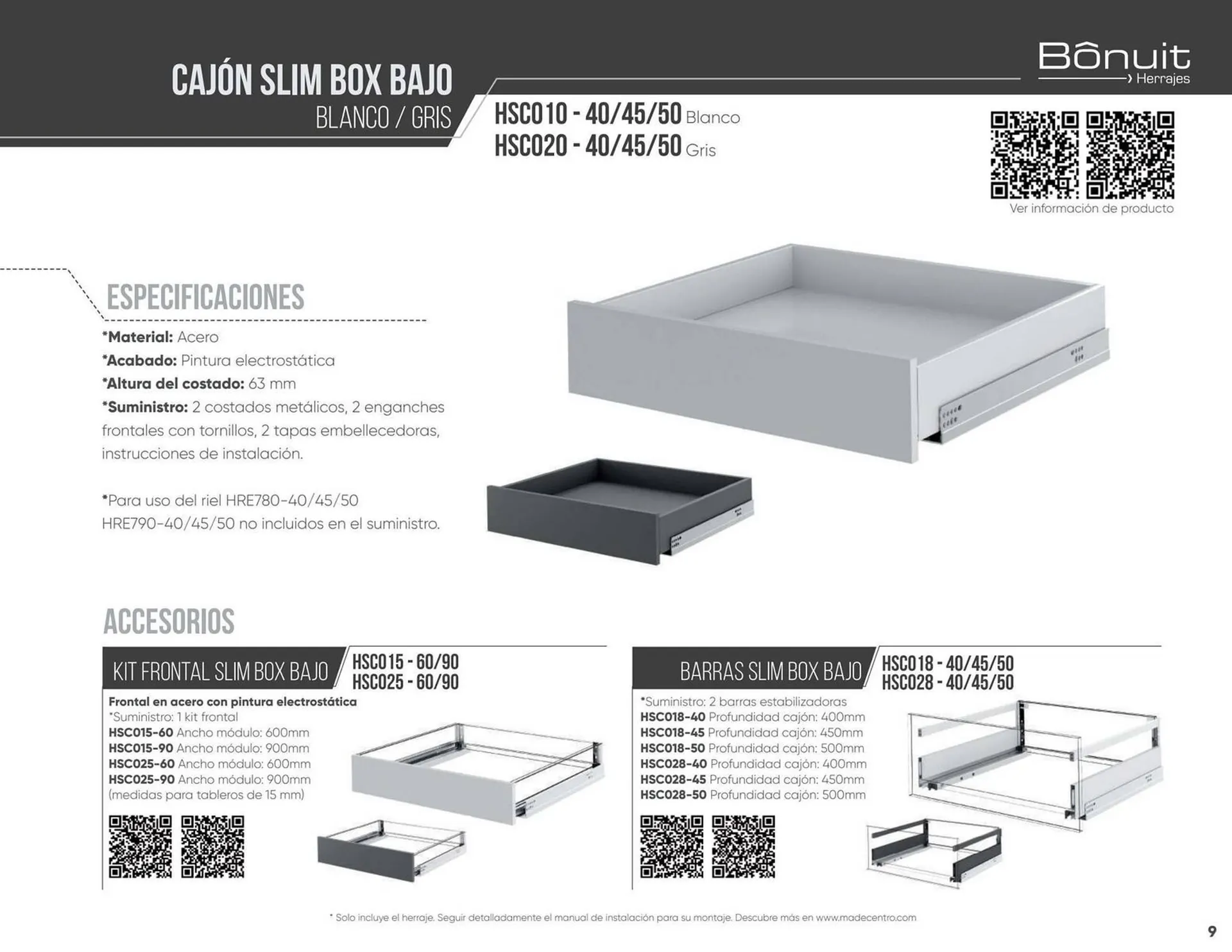 Catalogo de Catálogo Madecentro 8 de abril al 30 de abril 2025 - Pag 9