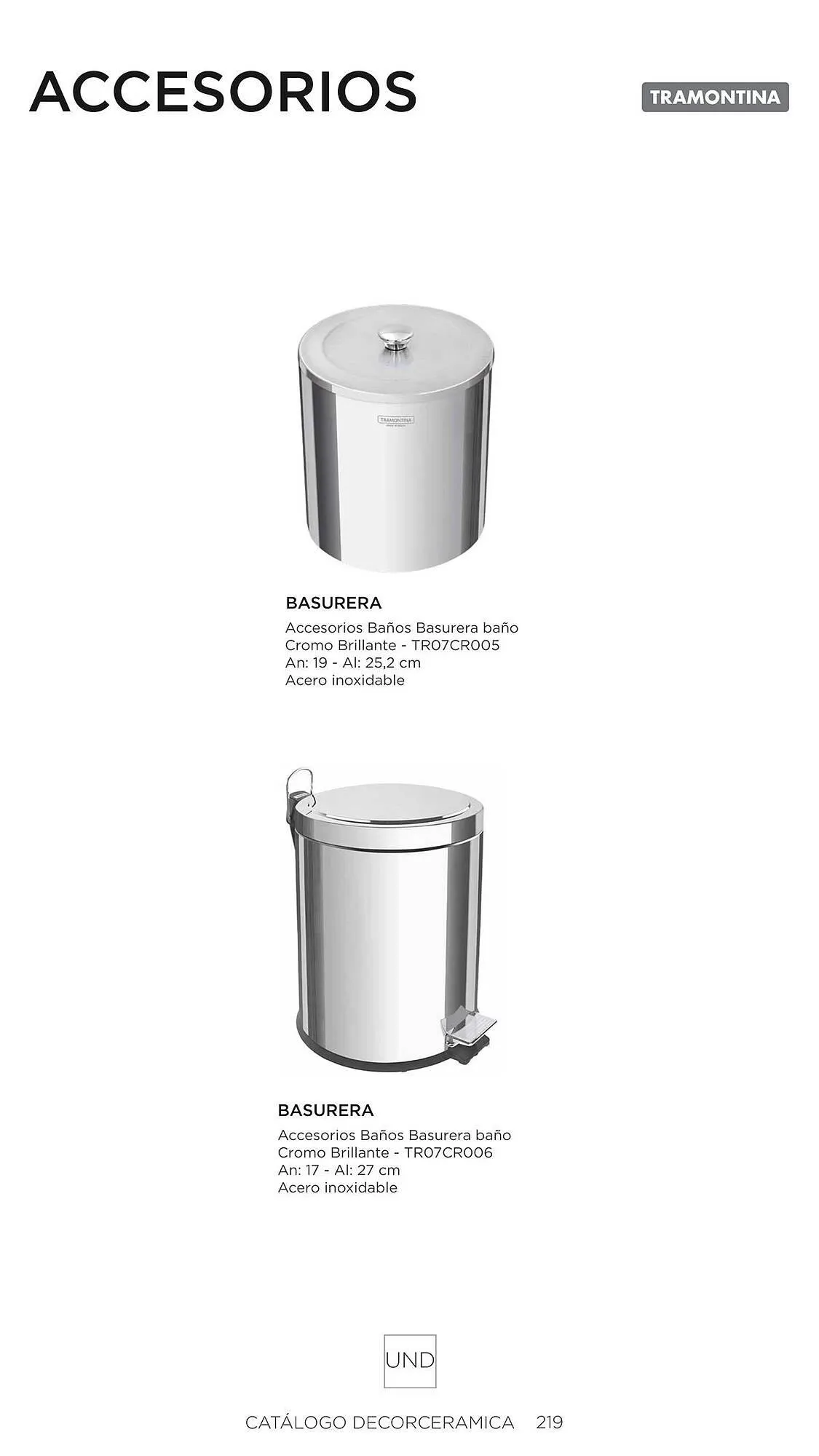 Catalogo de Catálogo Decorceramica 6 de noviembre al 6 de mayo 2025 - Pag 219