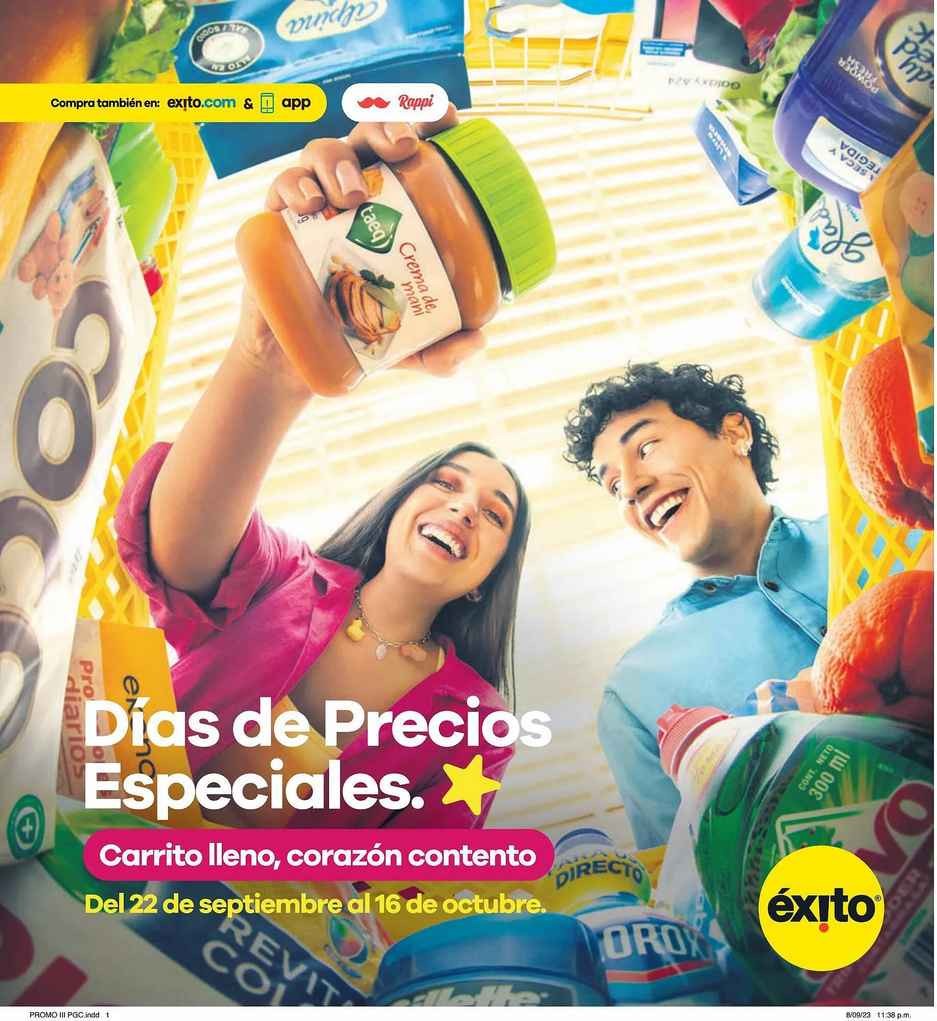 Catalogo de Catálogo Éxito 22 de septiembre al 16 de octubre 2023 - Pag 1