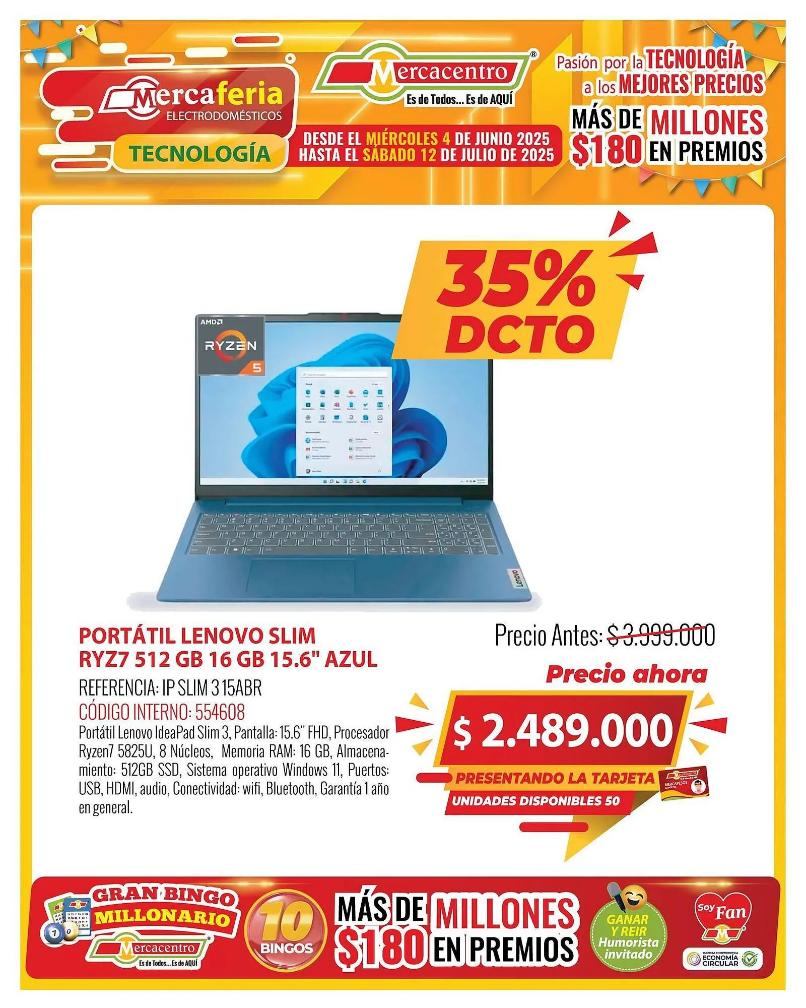 Catalogo de Catálogo MercaCentro 4 de junio al 12 de julio 2025 - Pag 1