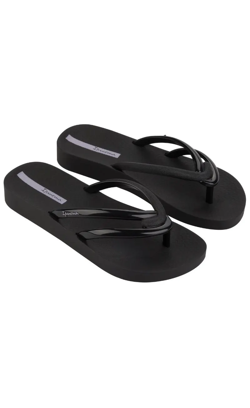 SANDALIA IPANEMA SHINE NEGRO