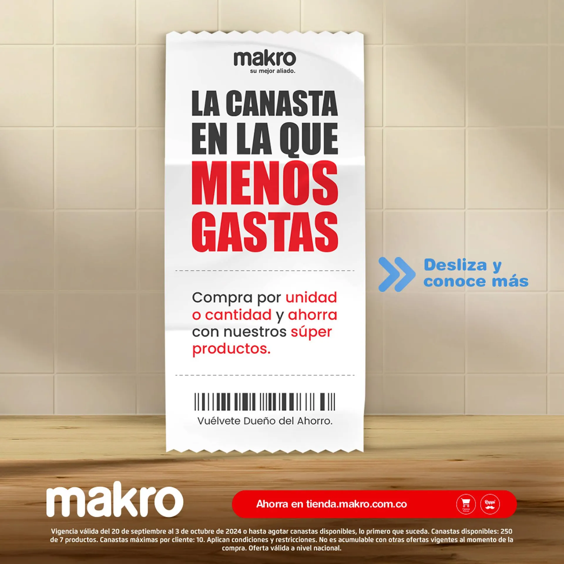 Catalogo de Catálogo Makro 20 de septiembre al 3 de octubre 2024 - Pag 1