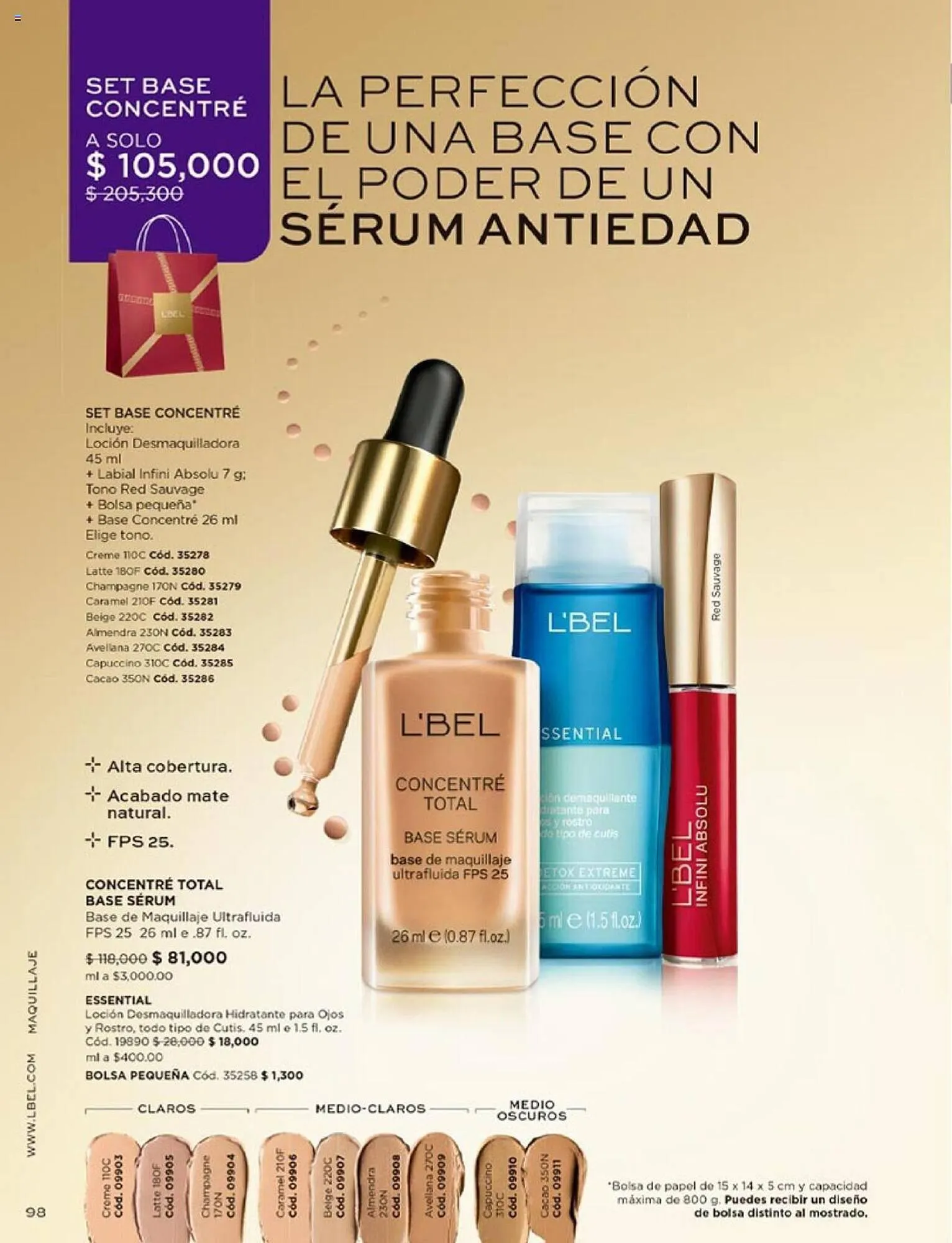 Catalogo de Catálogo L'bel 7 de julio al 28 de julio 2023 - Pag 98