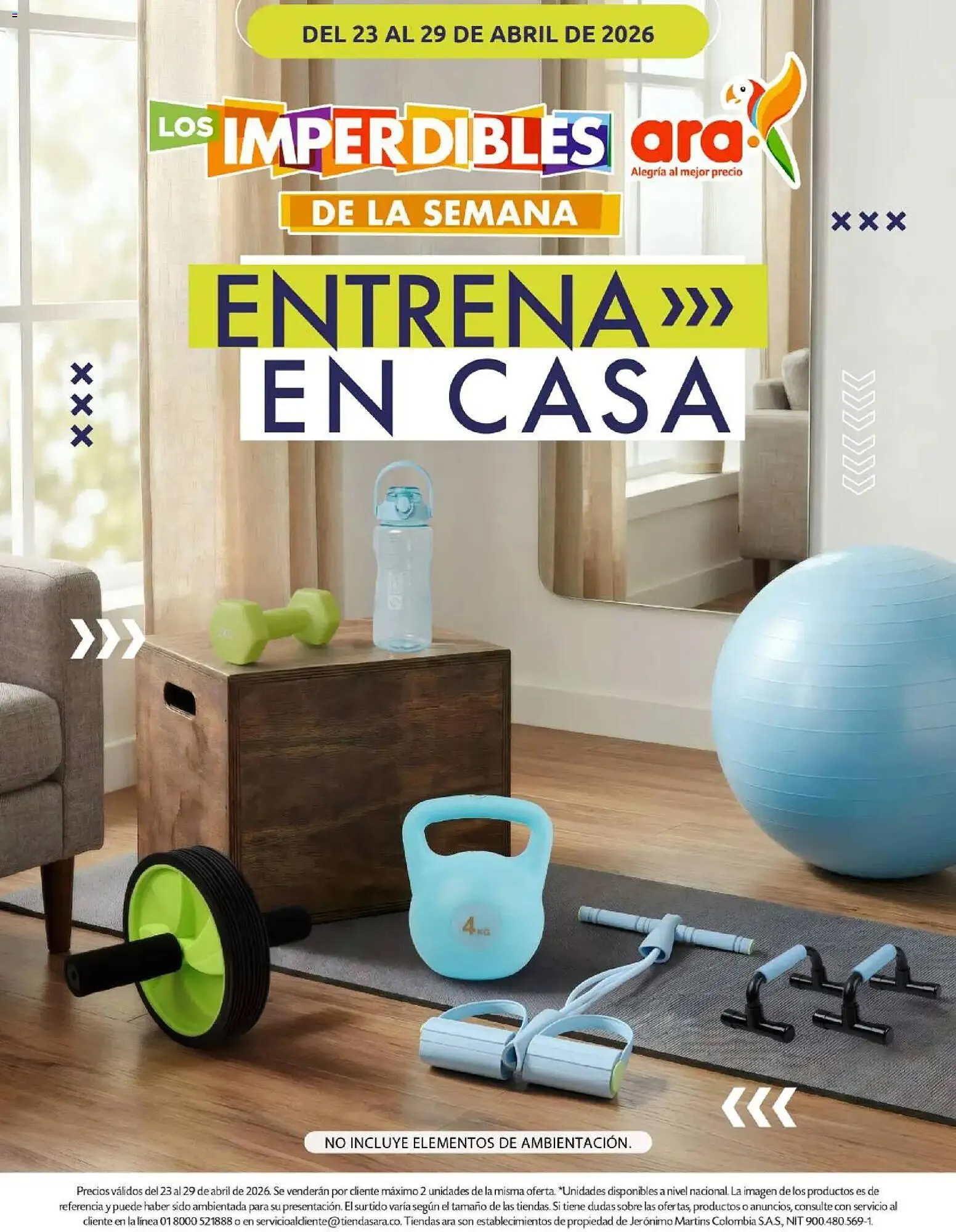 Catalogo de Catálogo Ara 23 de abril al 30 de abril 2026 - Pag 1