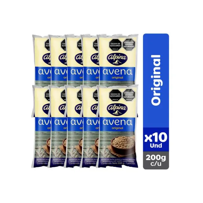 Avena Original x10 Und Bolsa 200 g