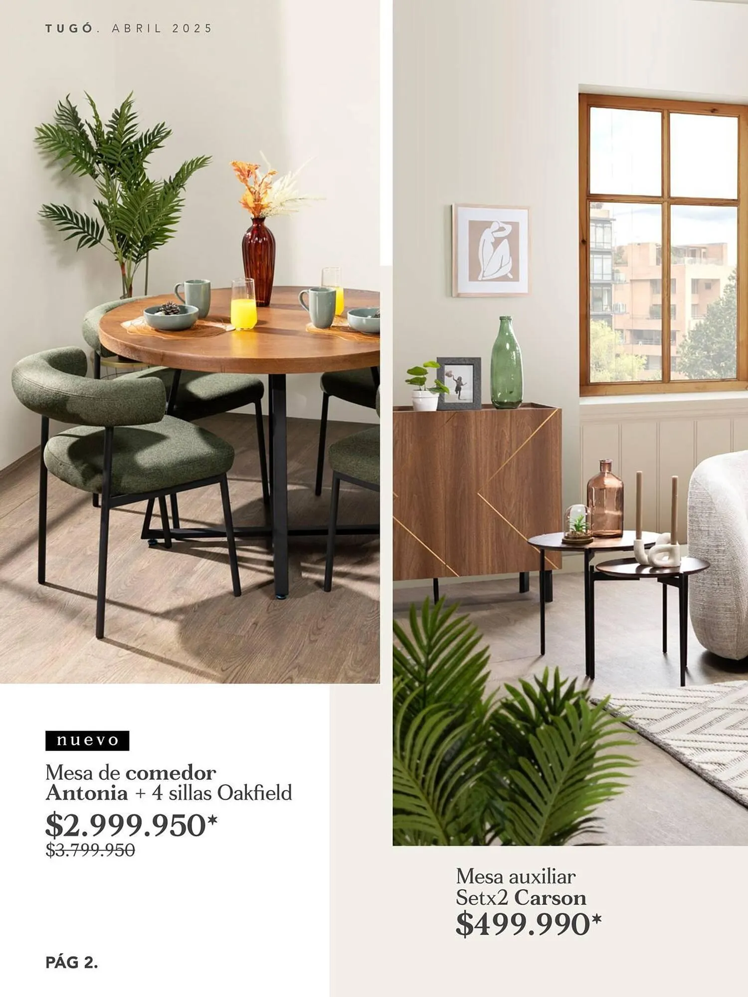 Catalogo de Catálogo Tugó 8 de abril al 30 de abril 2025 - Pag 2