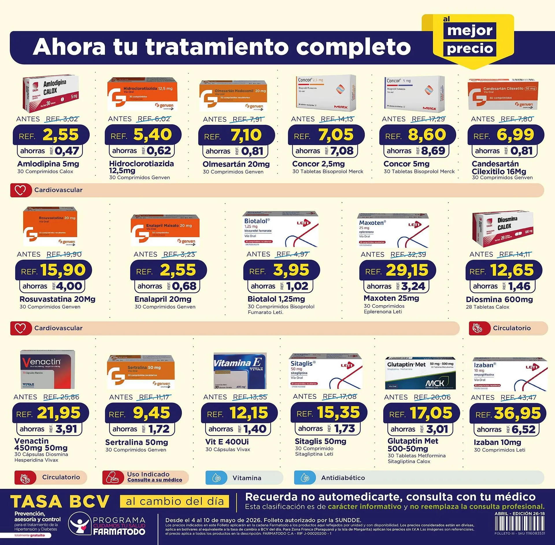Catalogo de Catálogo FarmaTodo 4 de mayo al 10 de mayo 2026 - Pag 12